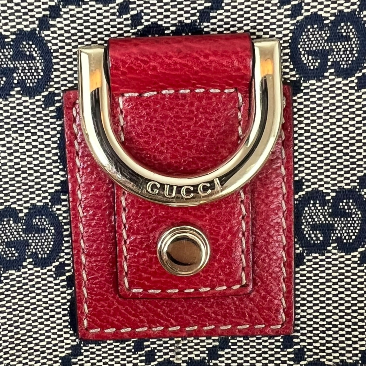 Gucci Small GG-Canvas Abbey Hobo Bag
