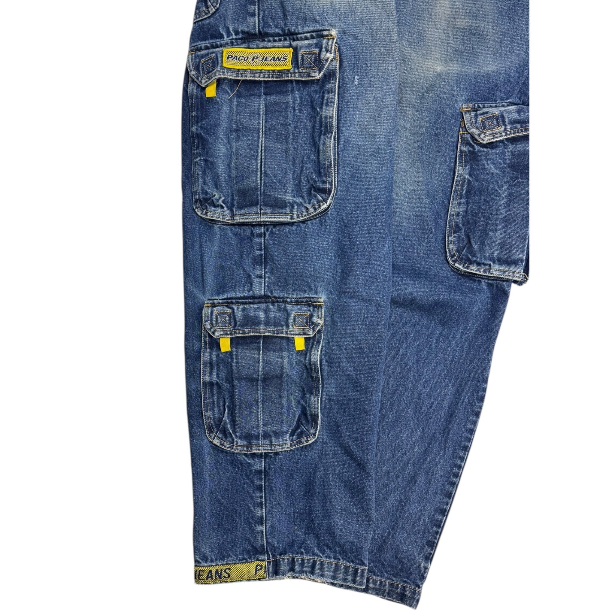 Vintage Y2K Paco Baggy Cargo Denim Hip Hop Jeans