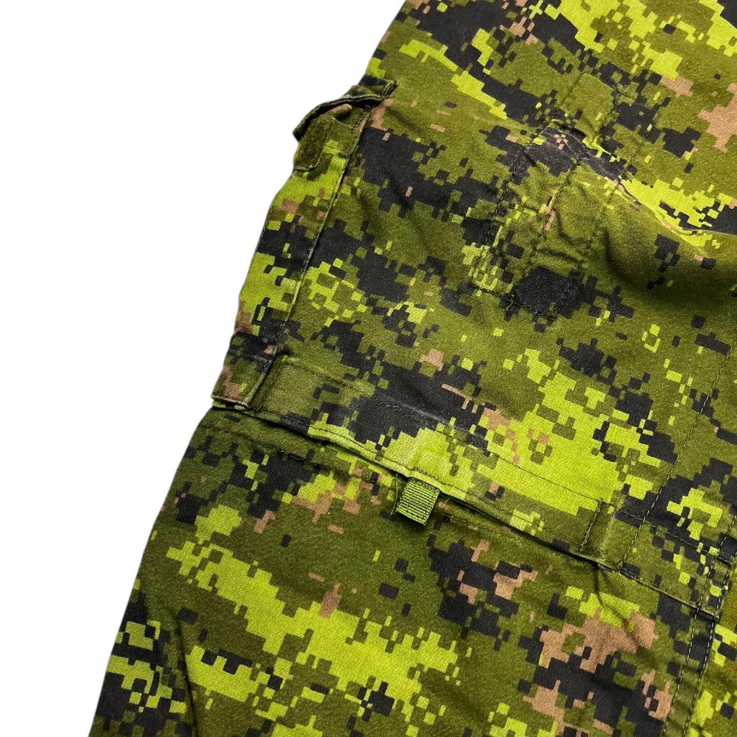 Vintage Converged Combat Trousers Green Digi Camo