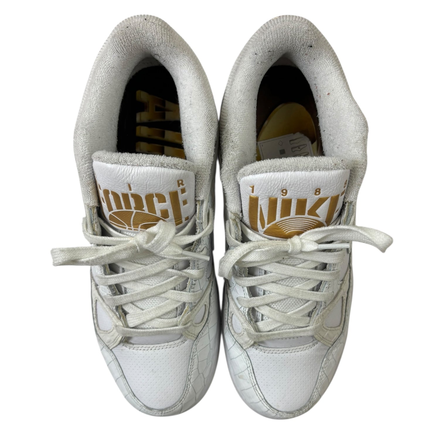 Nigo x Nike Air Force 3 Low SP White Metallic Gold (Used)
