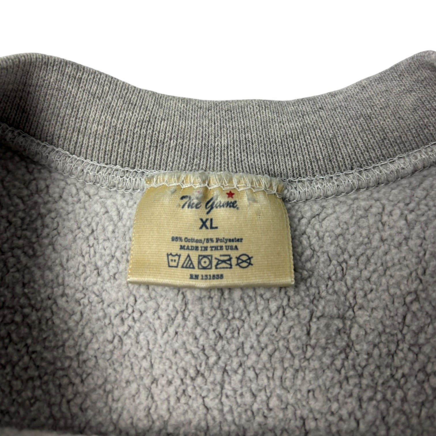 Vintage Duke University Crewneck Grey