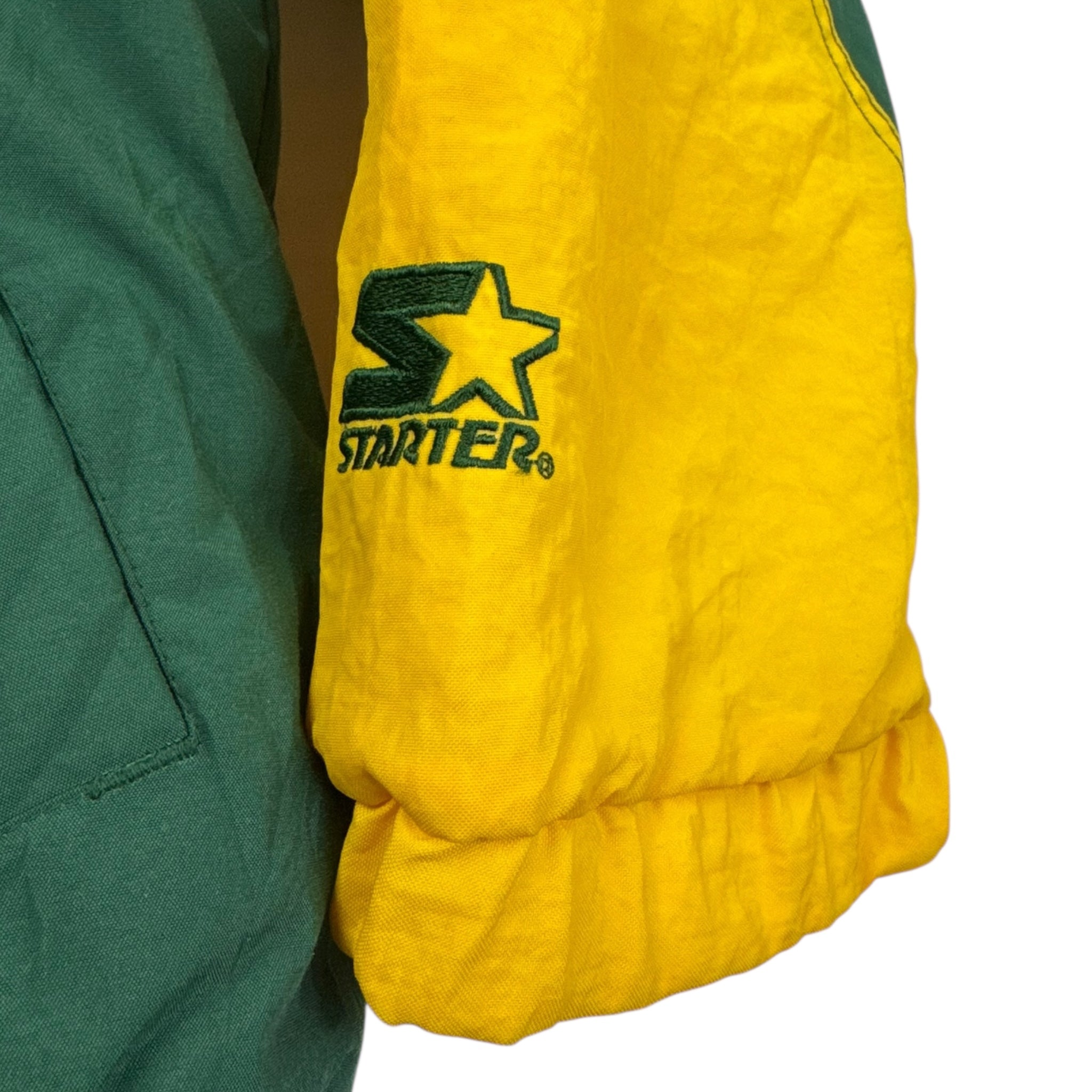 Vintage Green Bay Packers Starter Full-Zip Hooded Jacket