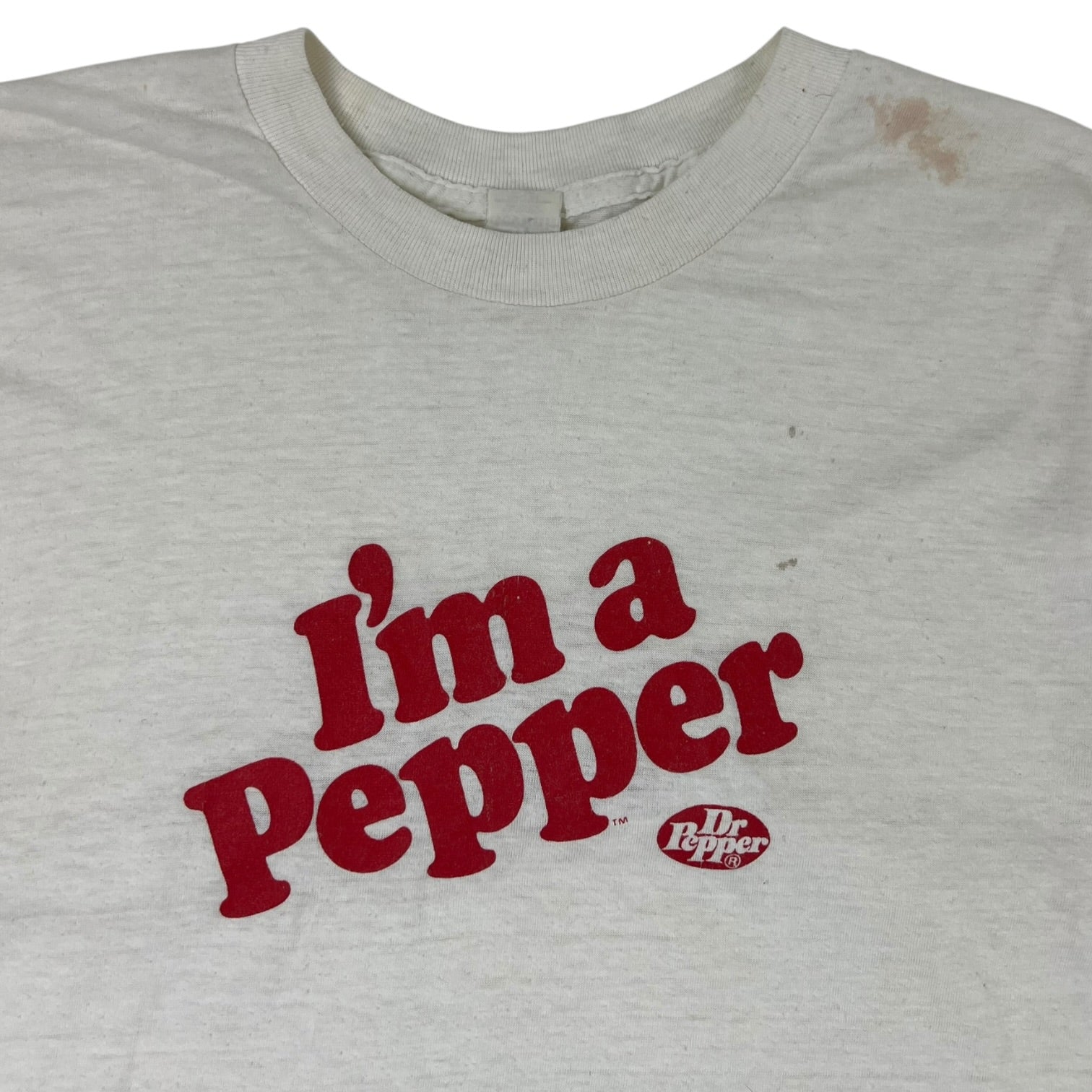 Vintage Dr.Pepper “I’m a Pepper” T-Shirt White