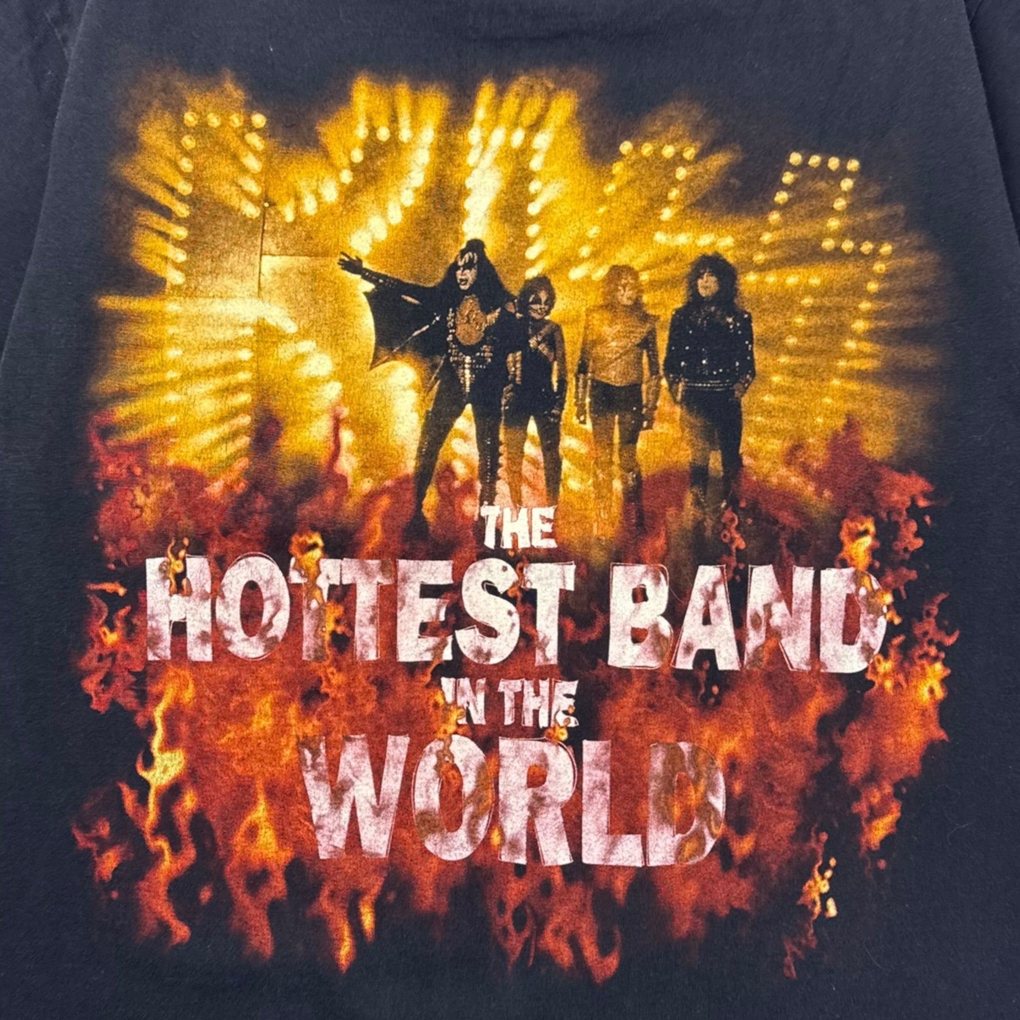 1997 Kiss ‘The Hottest Band In The World’ Band T-Shirt