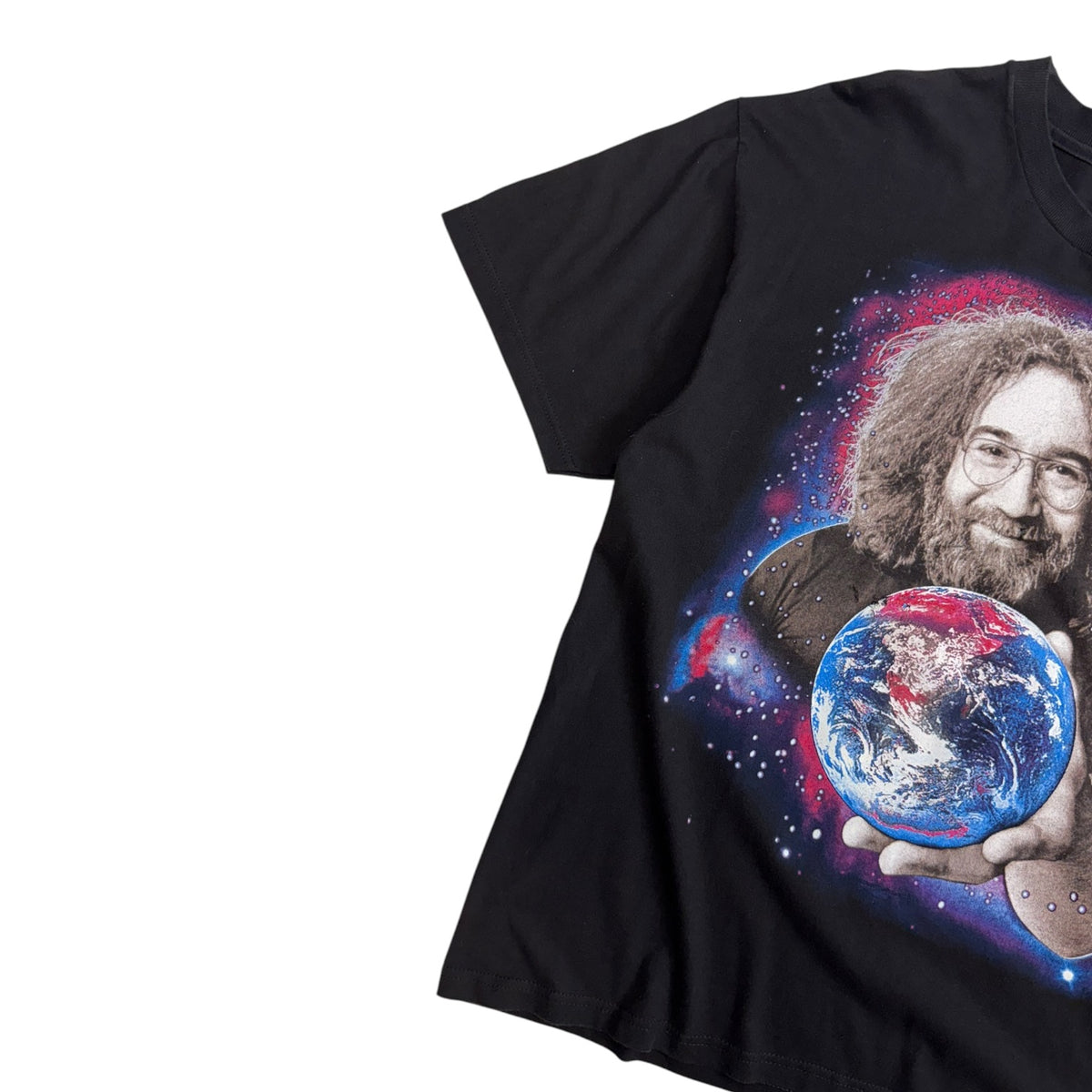Vintage 1993 Jerry Garcia “I May Not Have The World To Give But Maybe I Have A Tune Or Two” Band T-Shirt Black