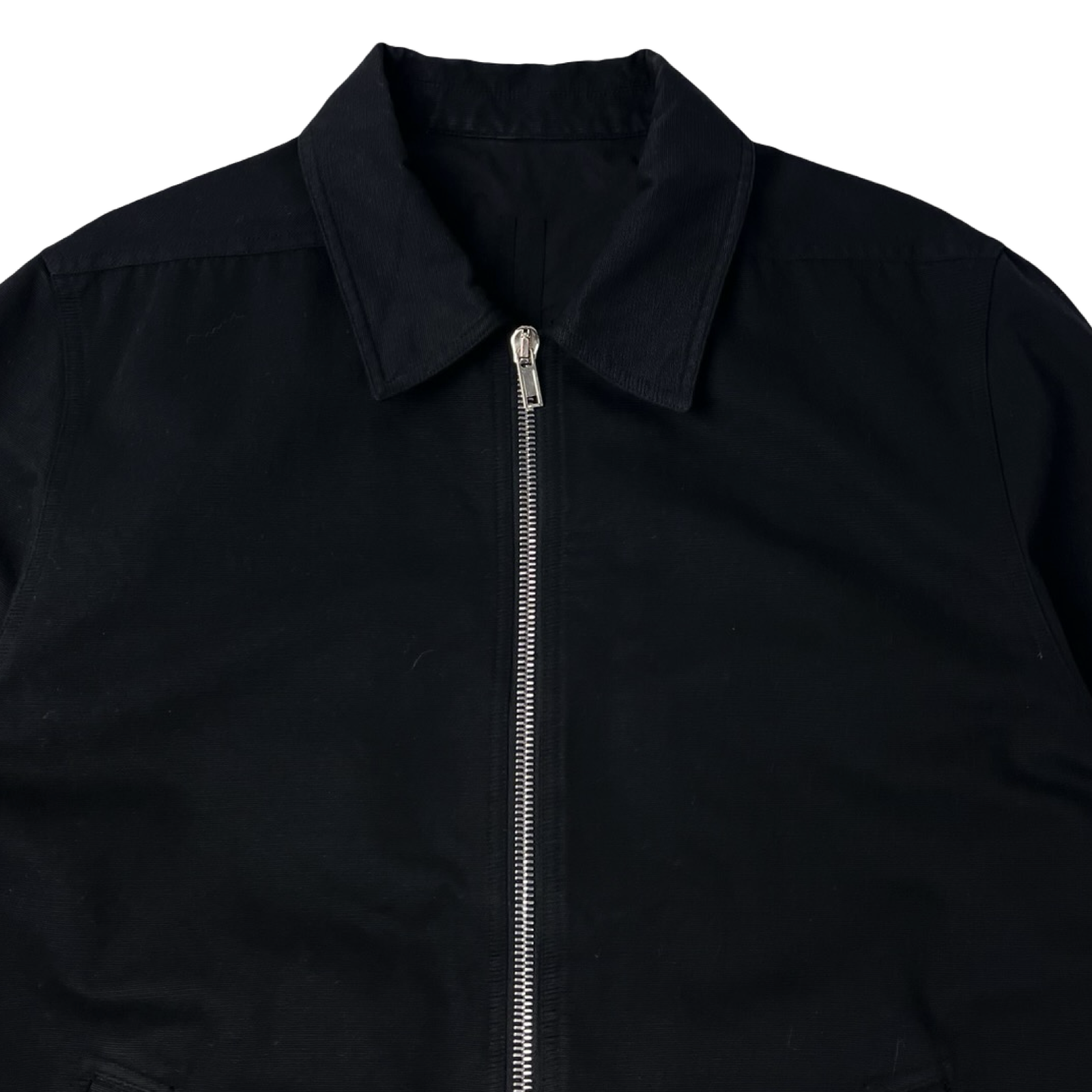 Rick Owens DRKSHDW Zip Front Jacket Black