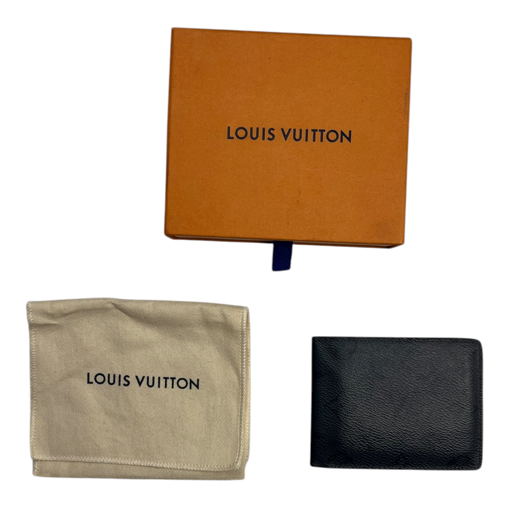 Louis Vuitton Slender Wallet Monogram Eclipse Reverse