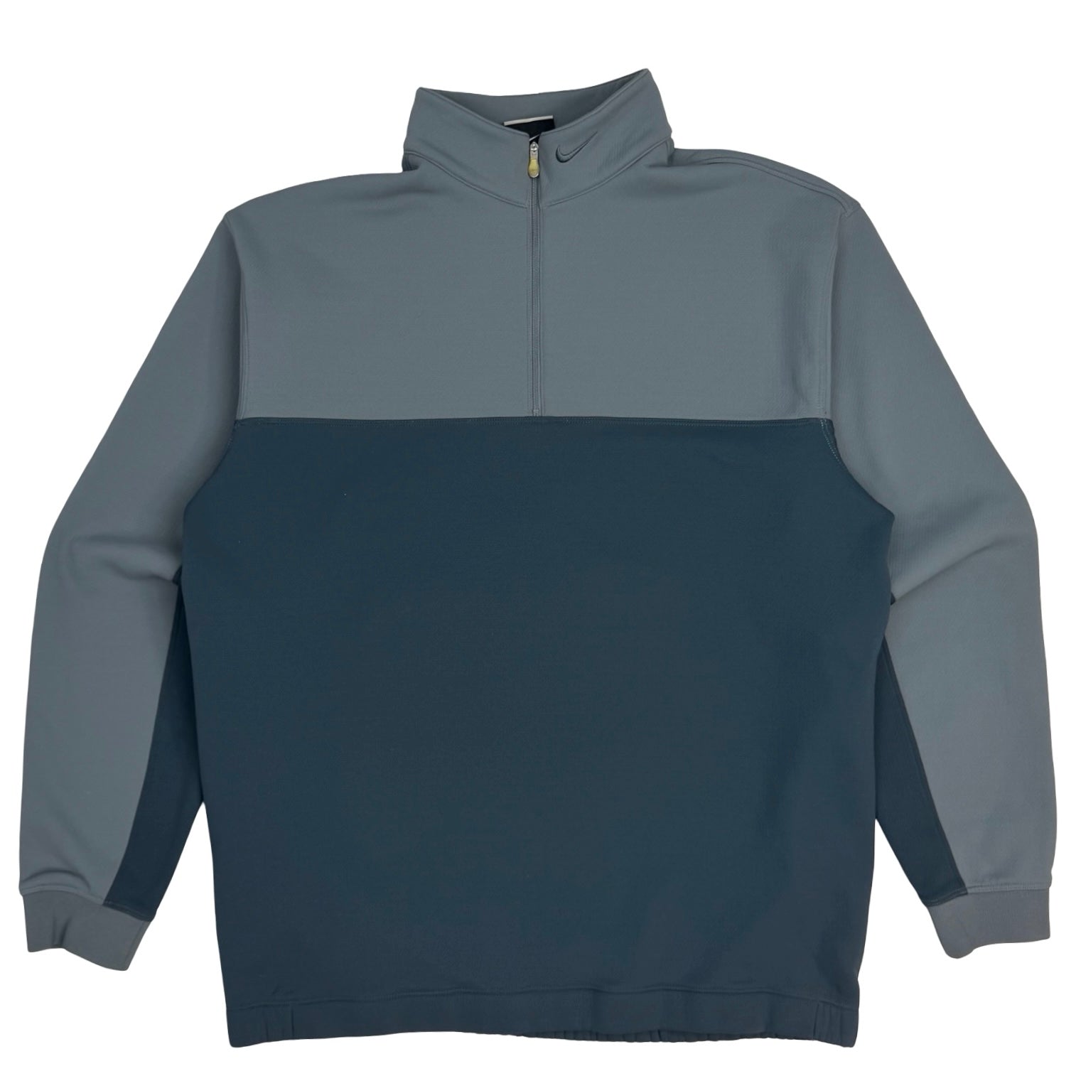 Vintage Nike Golf Two Tone Quarter Zip Blue