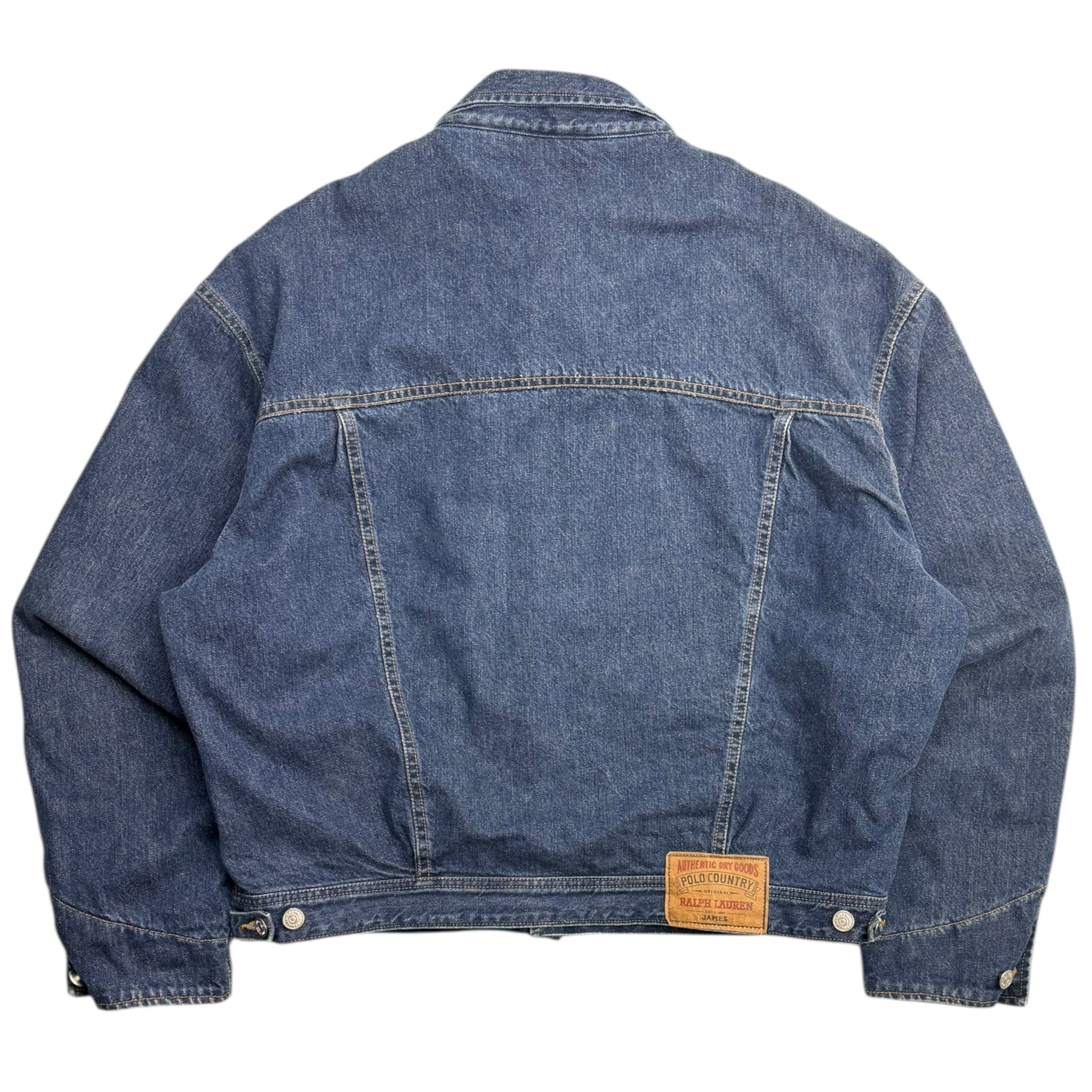 Vintage Polo Country Ralph Lauren Denim Hoodie