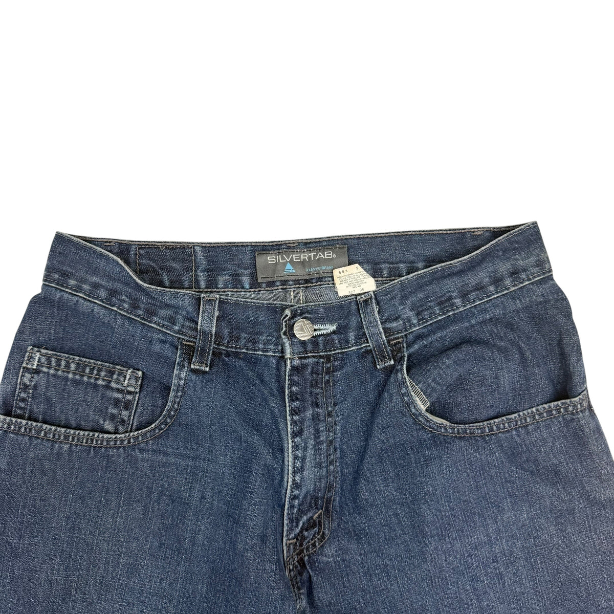 Vintage Levis Baggy Fit Silver Tab Jeans Blue