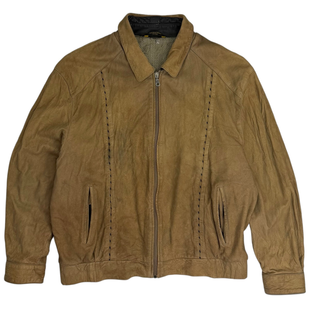 Vintage Suede Jacket Brown