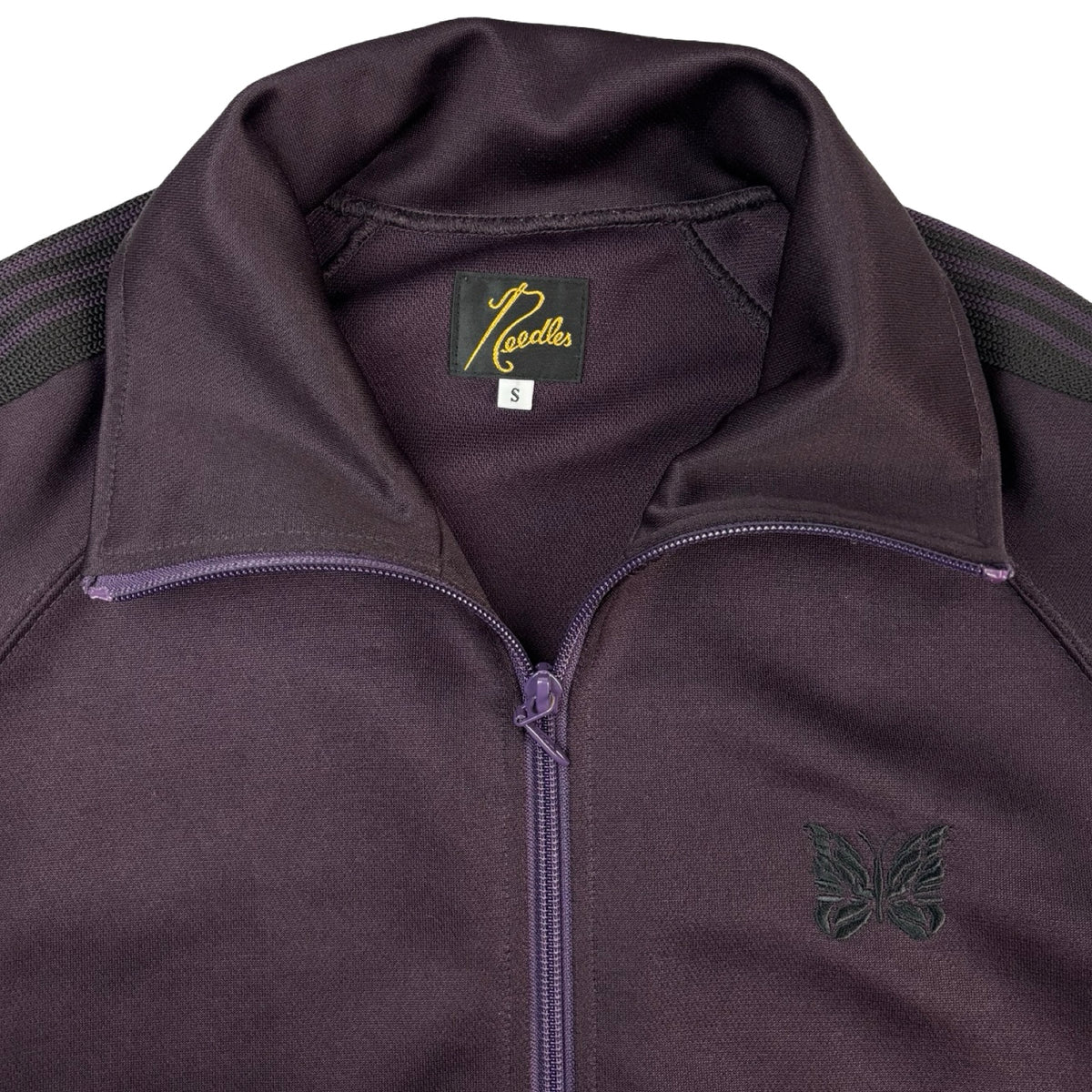 Needles Poly Smooth Track Jacket Dark Purple