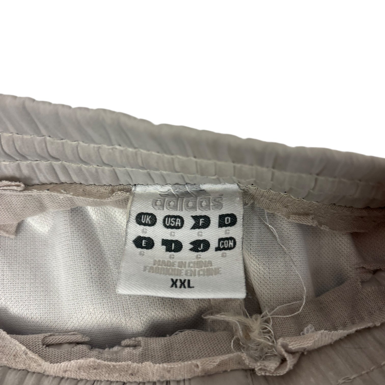 Vintage Adidas Track Pant Grey/Orange