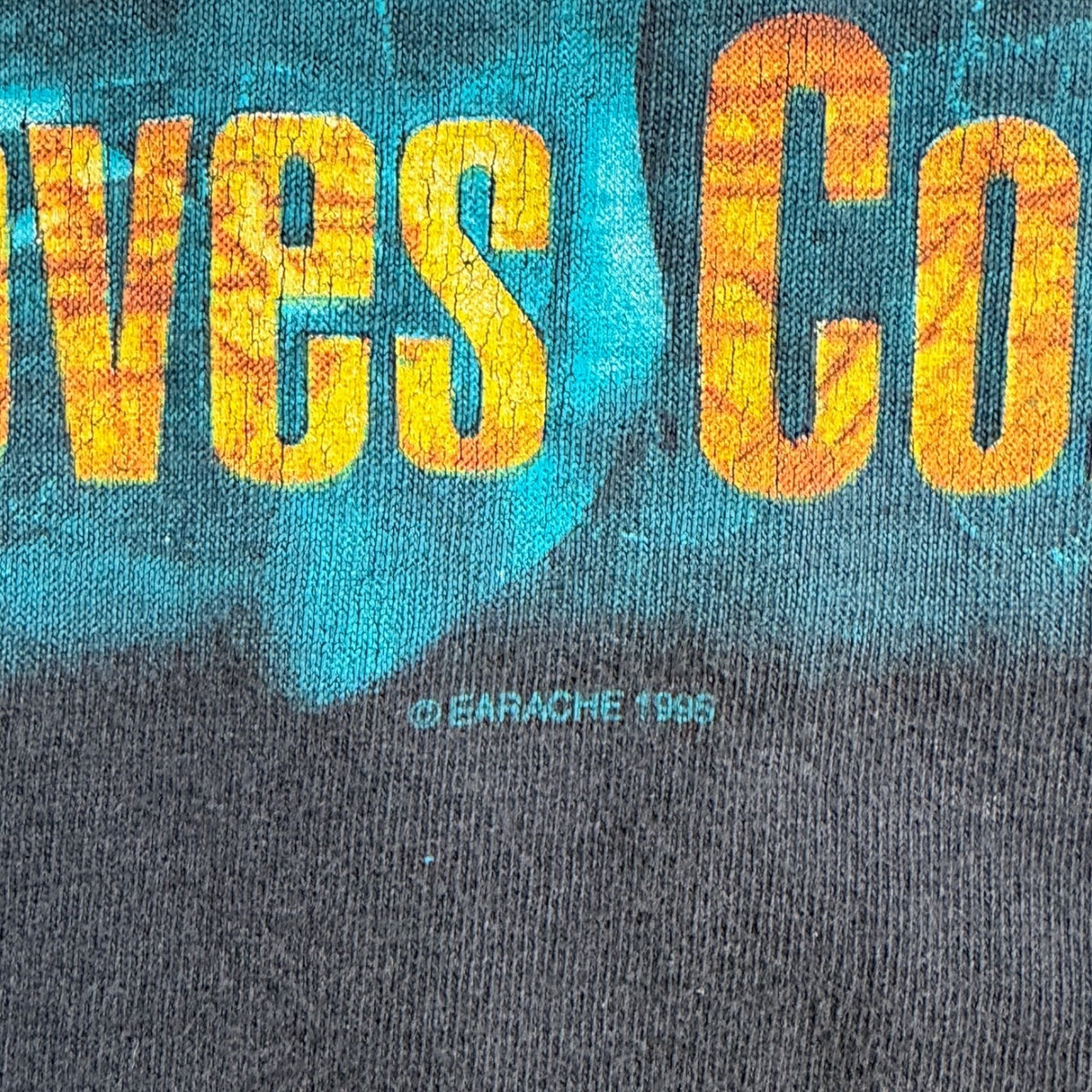 Vintage 1995 Misery Loves Company T-Shirt Black