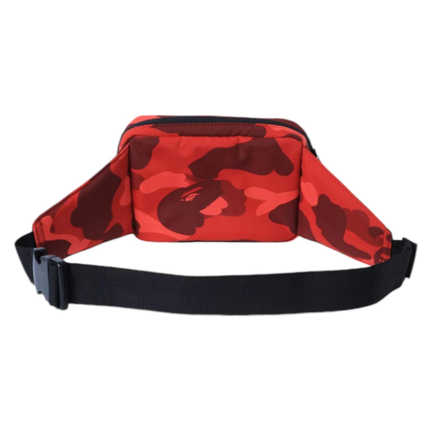 BAPE Color Camo Waist Bag Red