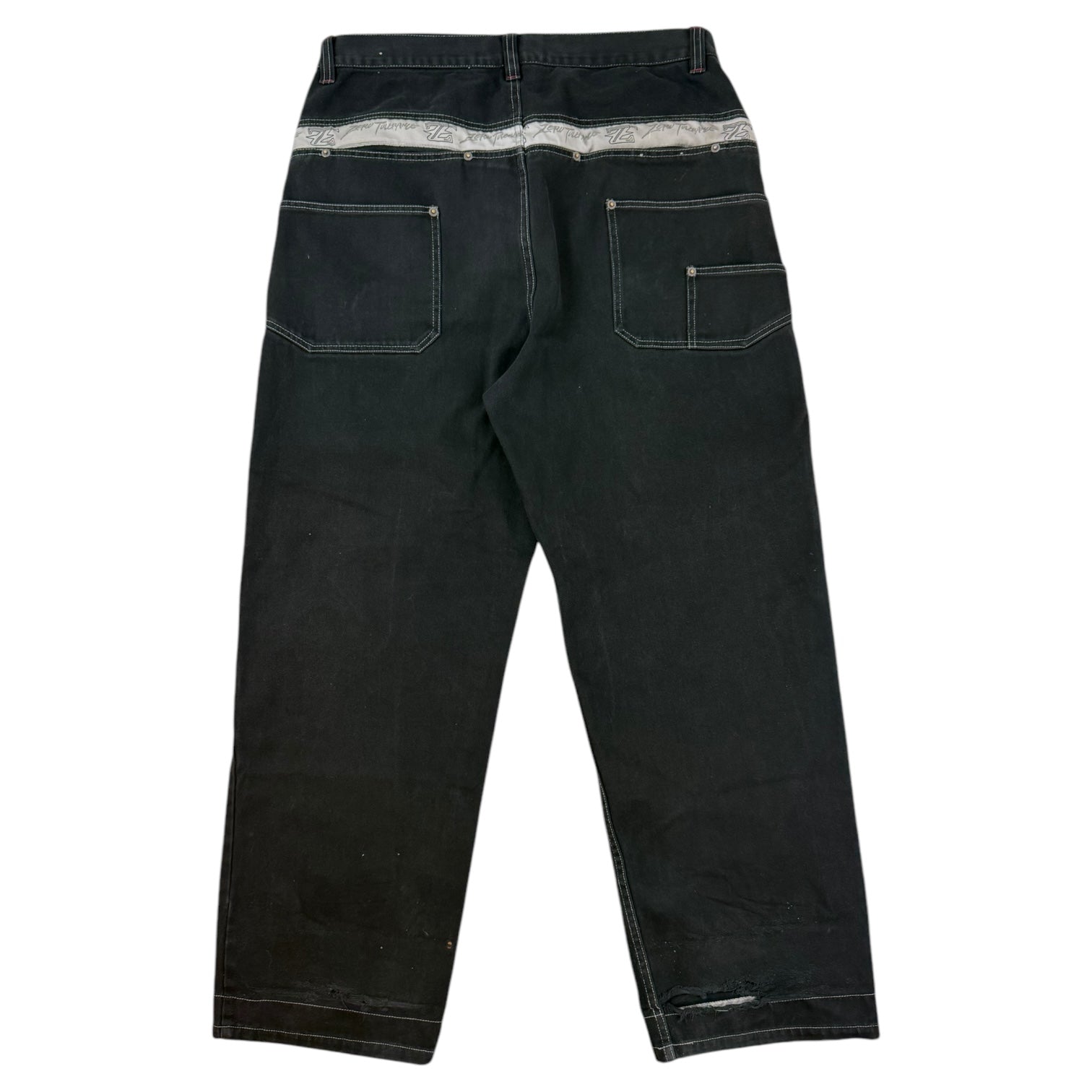 Vintage Y2K Zero Tolerance Denim Jeans Black