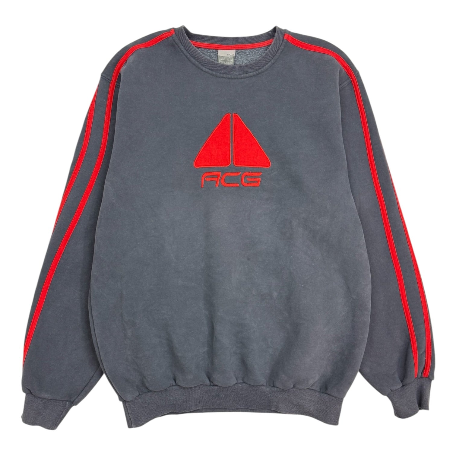 Vintage Nike ACG Lungs Logo Crewneck Grey/Red