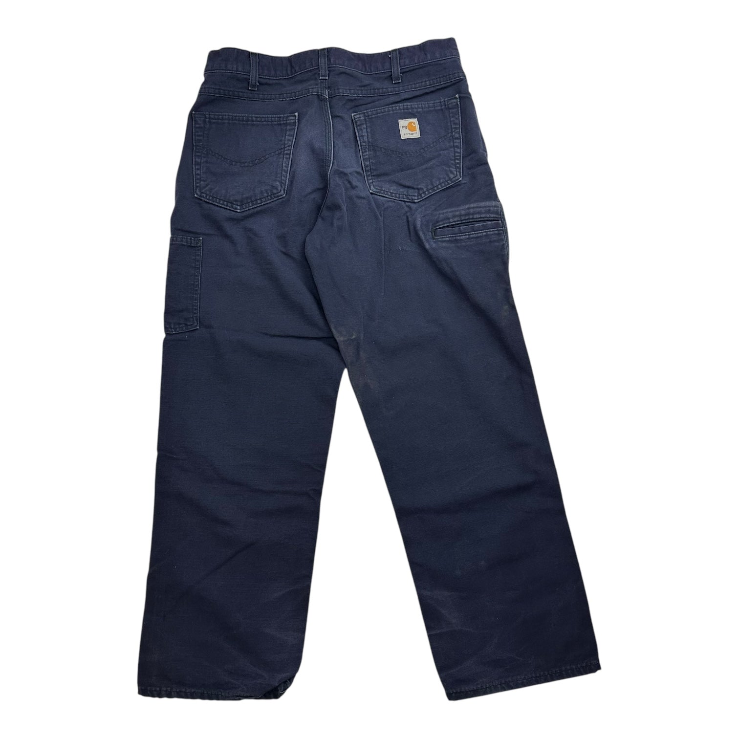 Vintage Carhartt FR Single Knee Pants Navy Blue