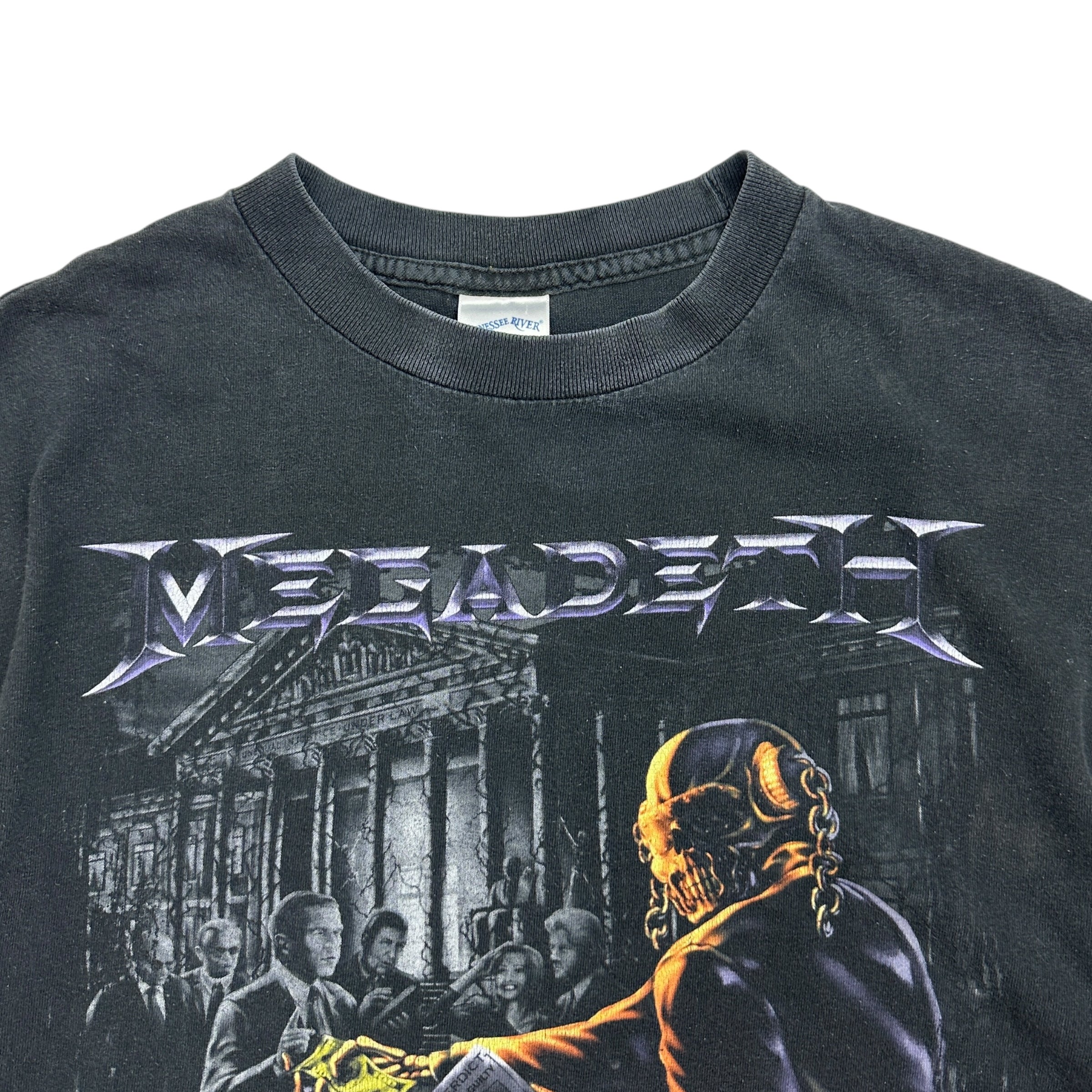 2006 Megadeath "The System Has Failed" Band Tee Black