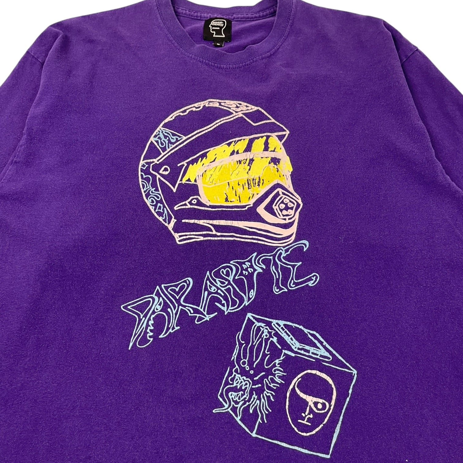 Brain-Dead Parasite L/S T-Shirt Purple