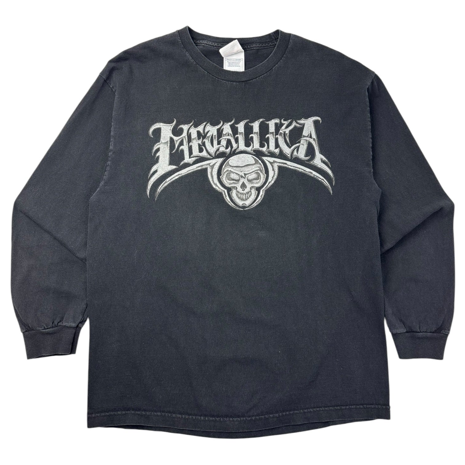 Vintage Metallica Soft Skull L/S T-Shirt Black