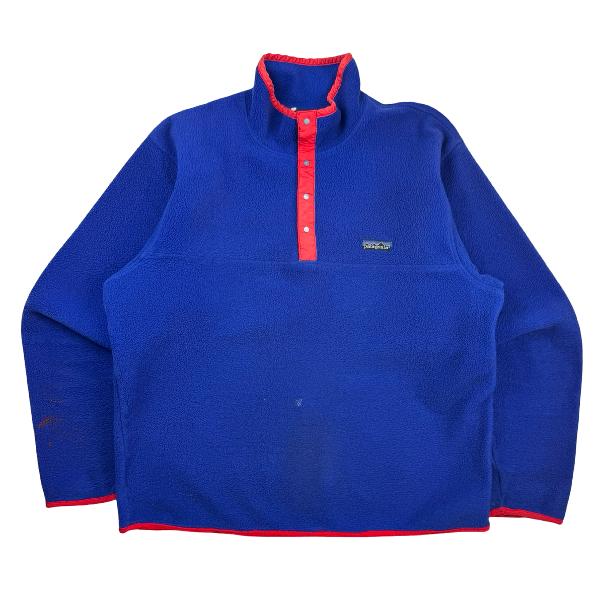 Vintage ‘90s Patagonia Made In Canada T-Snap Fleece Blue