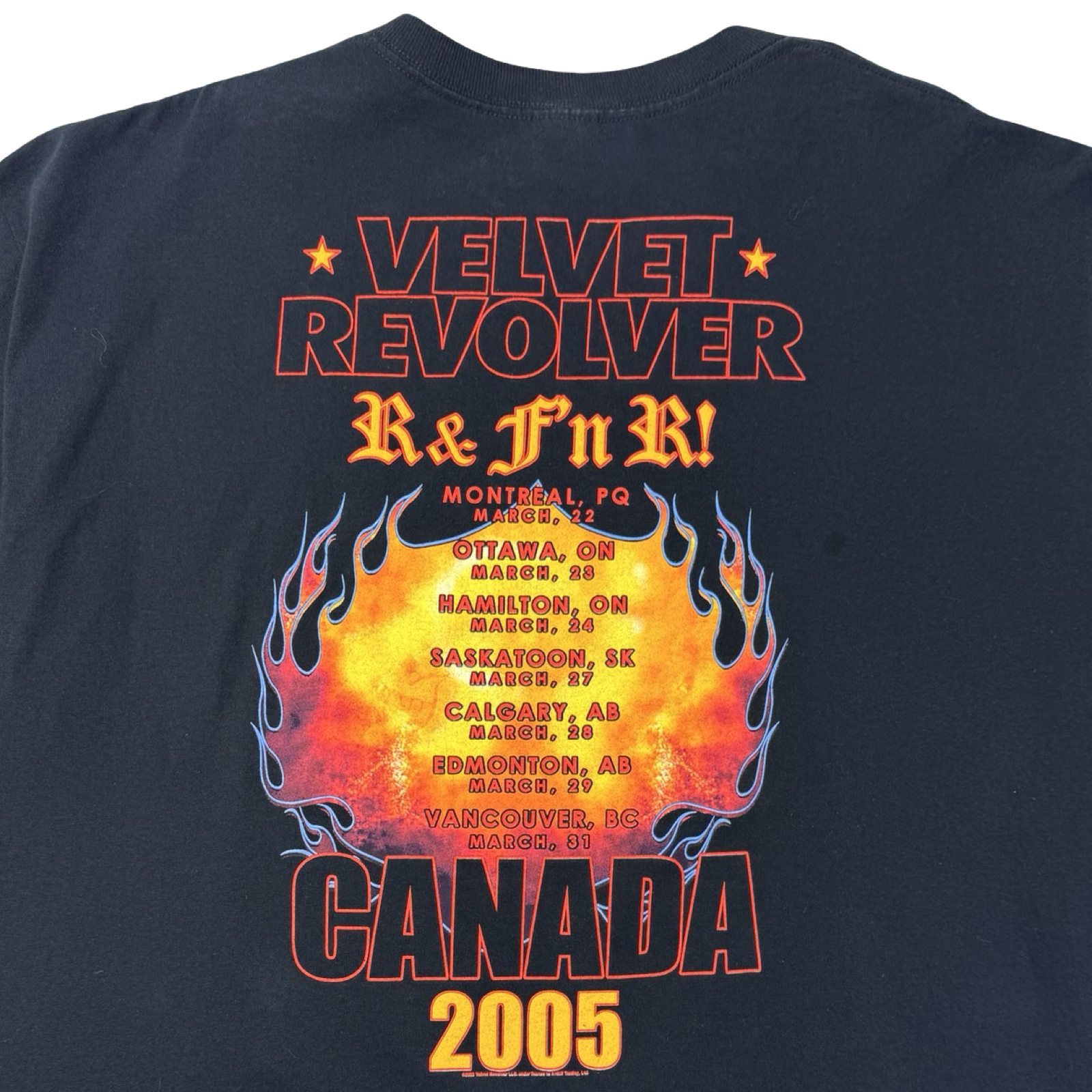 2005 Velvet Revolver “R & F’n R!” Tour T-Shirt
