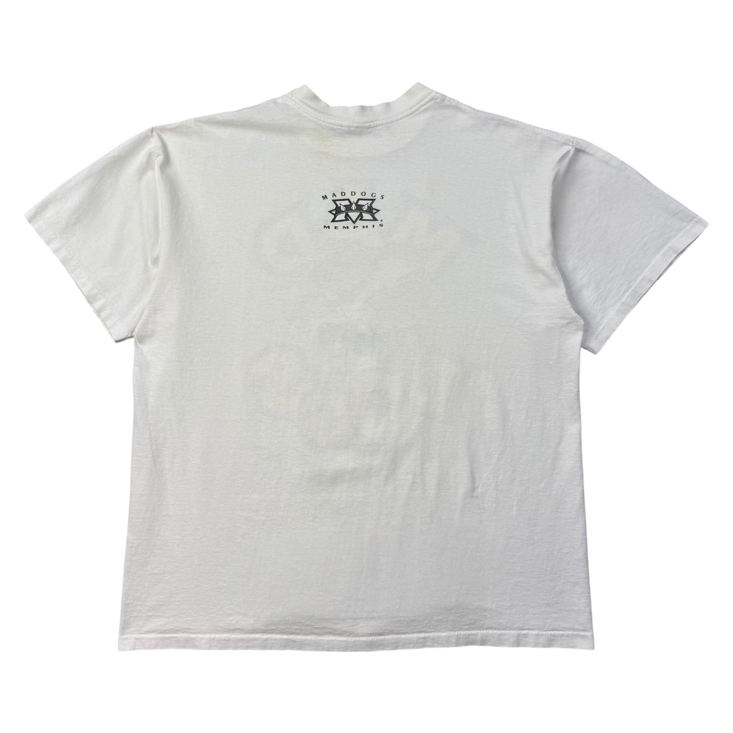 Vintage CFL Memphis Mad Dogs Tee White