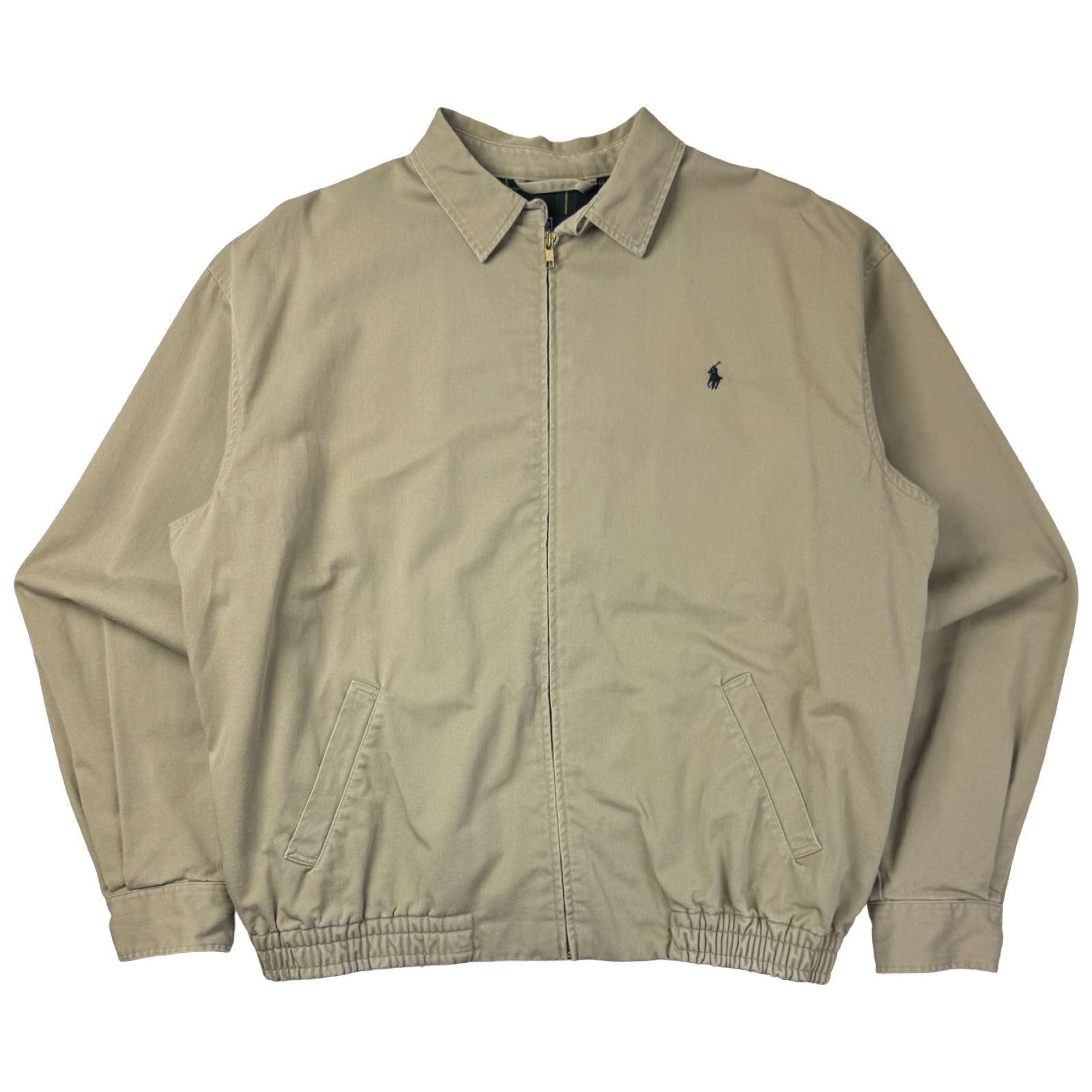 Vintage Polo Ralph Lauren Harrington Lined Canvas Jacket