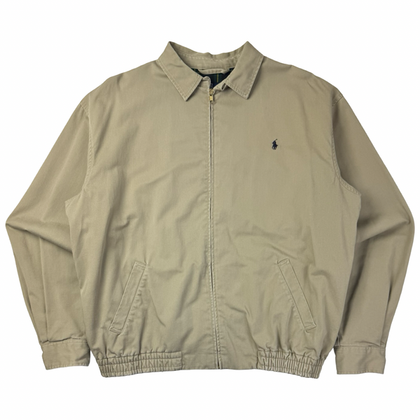 Vintage Polo Ralph Lauren Harrington Lined Canvas Jacket