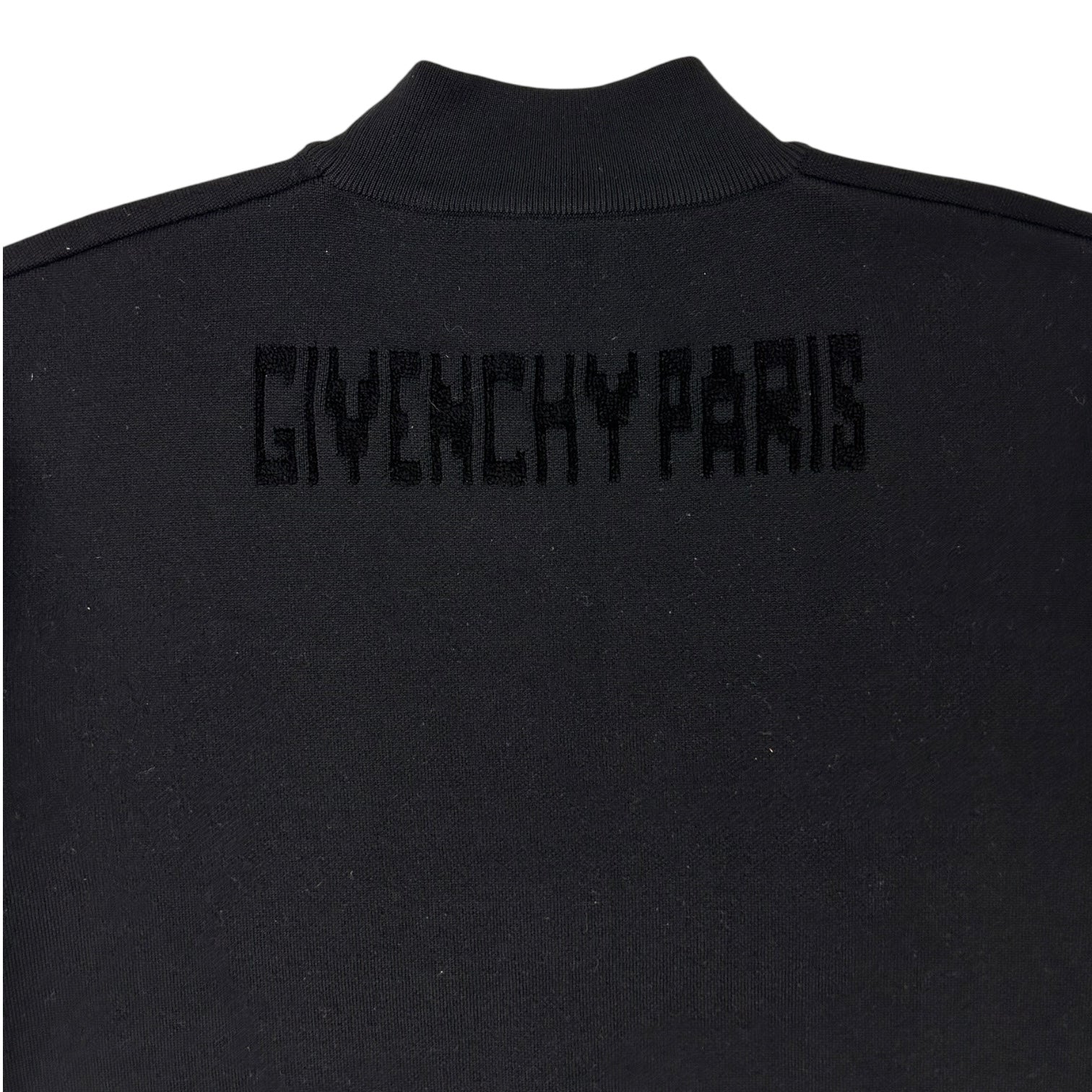 Givenchy Wool Graphic Print Crewneck Black