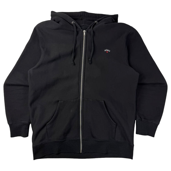 Noah Classic Lightweight Zip Up Hoodie Black