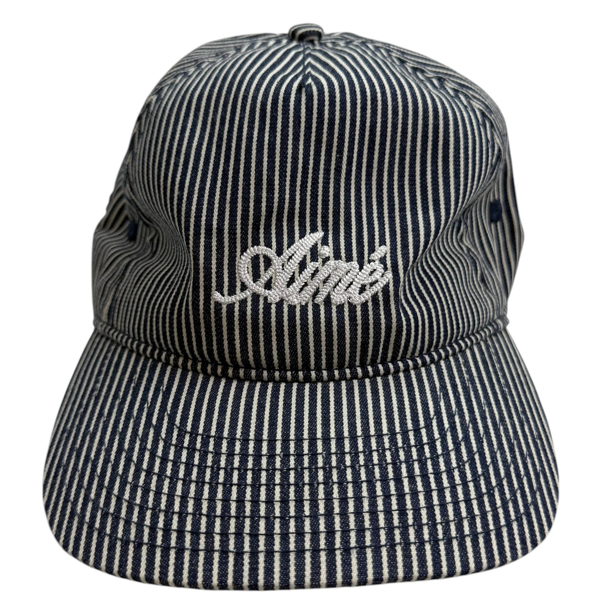 Aime Leon Dore Pinstripe Baseball Hat Black/White