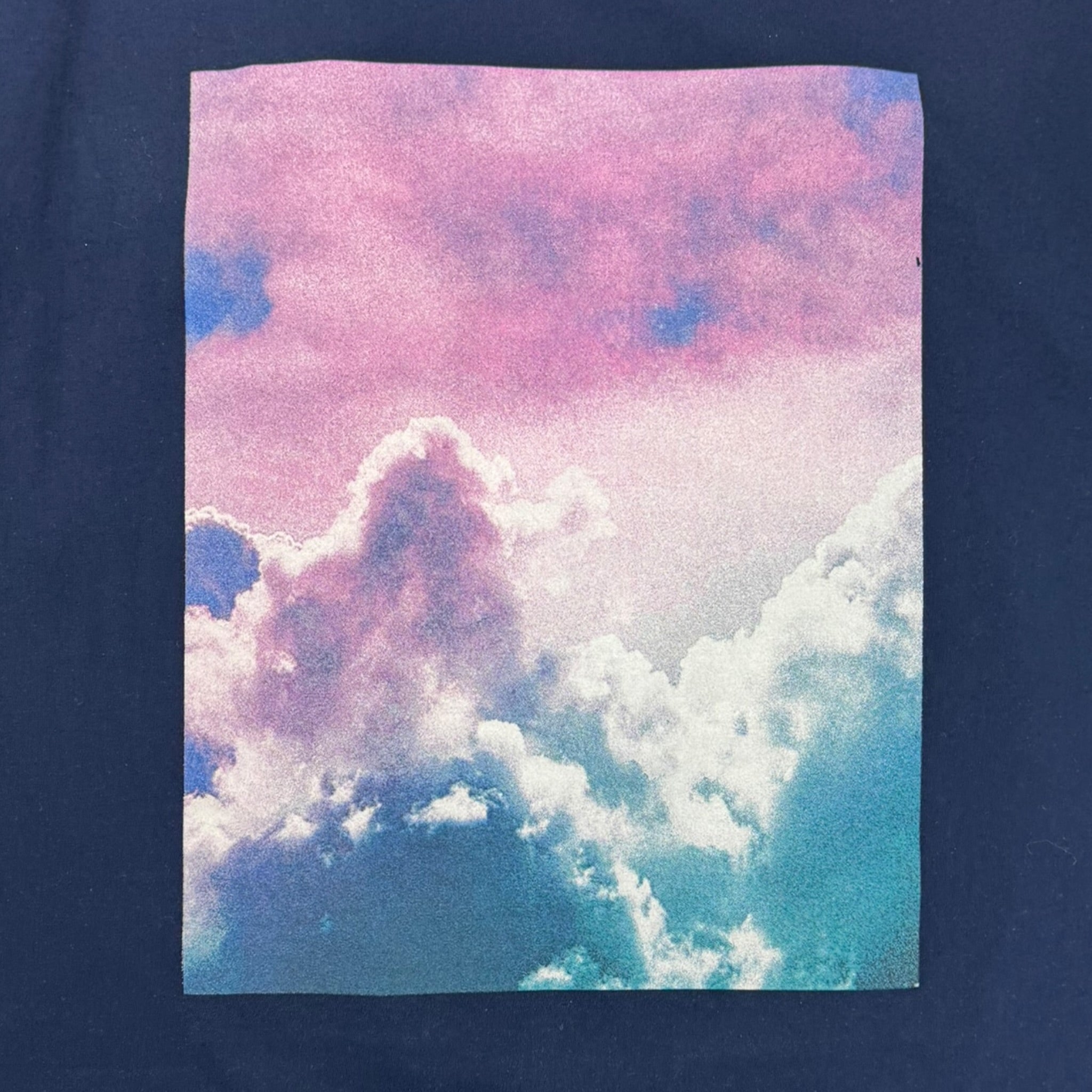 Stussy ‘World Tour’ Clouds T-Shirt Navy