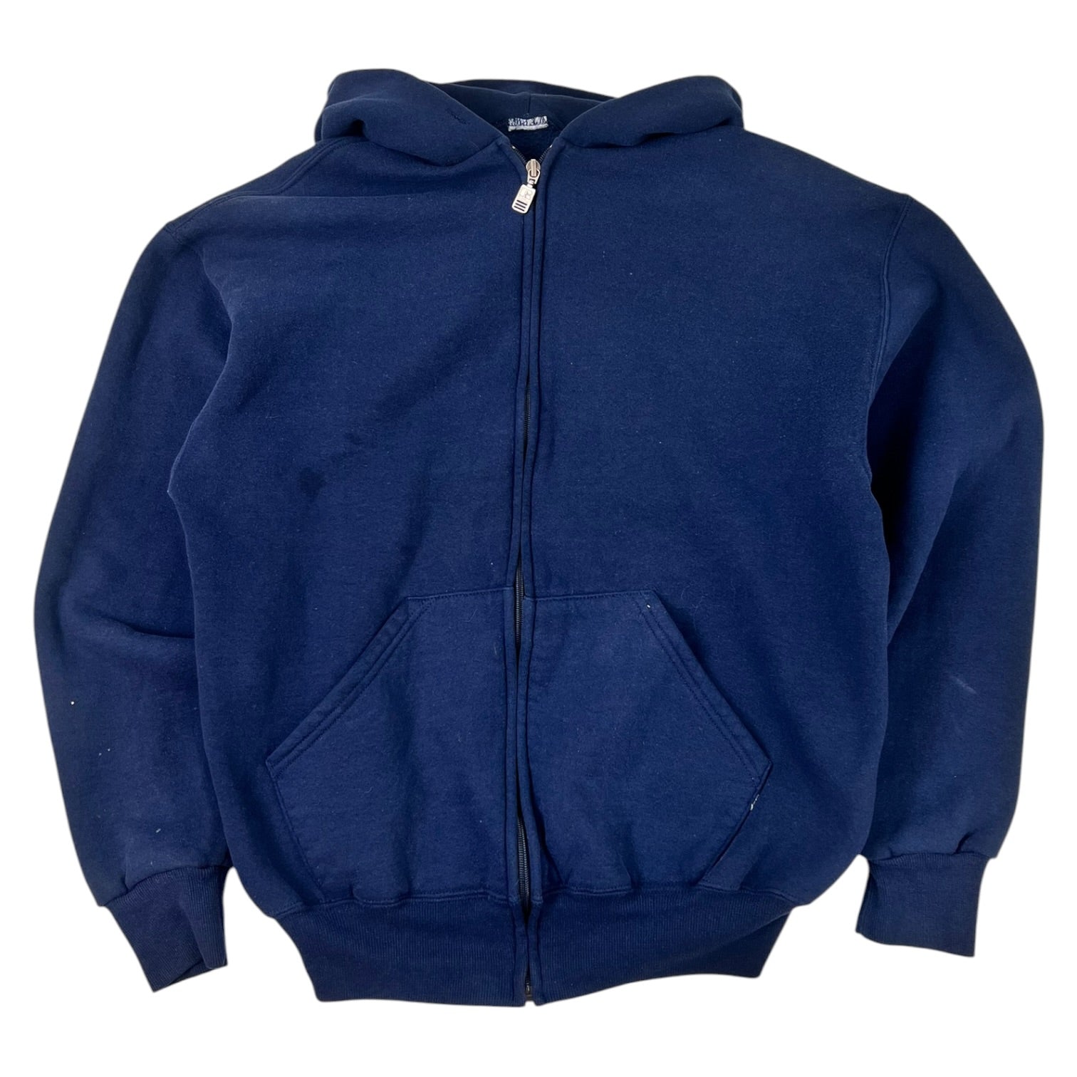 Vintage Russell Athletic Zip Up Hoodie Navy