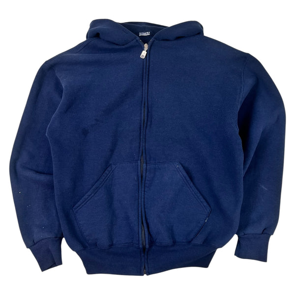 Vintage Russell Athletic Zip Up Hoodie Navy
