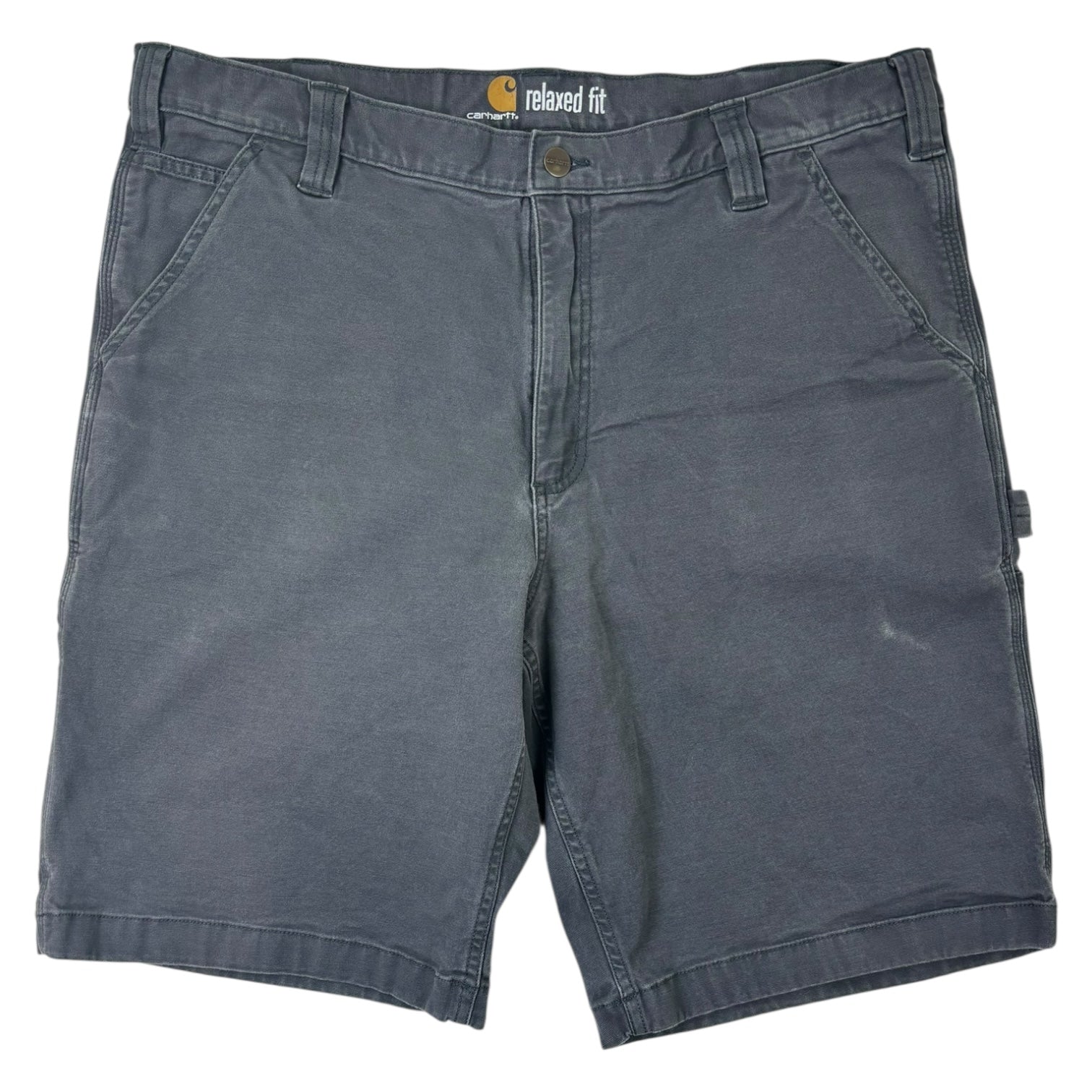Vintage Carhartt Relaxed Fit Workwear Shorts Grey