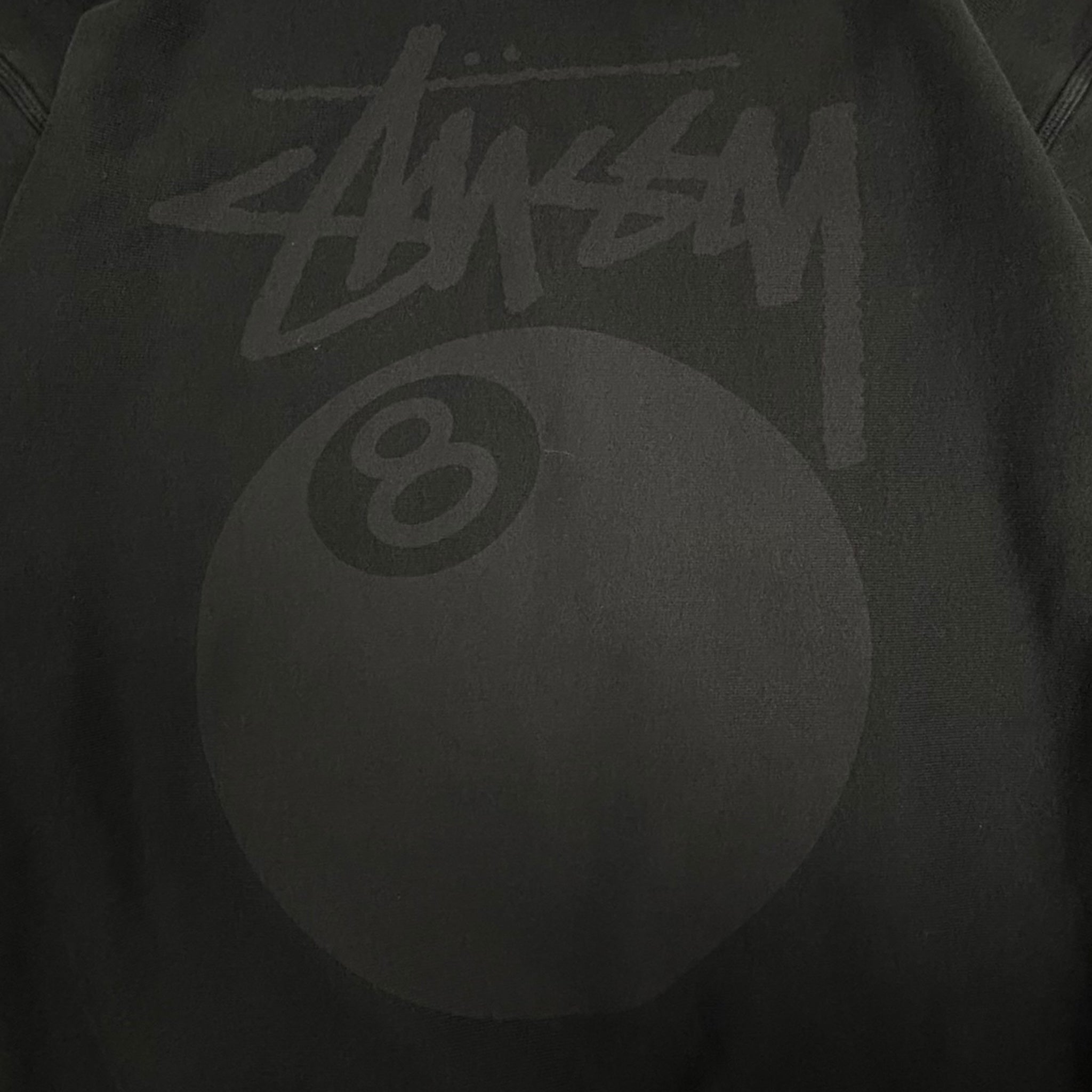 Stussy 8 Ball Hoodie Black