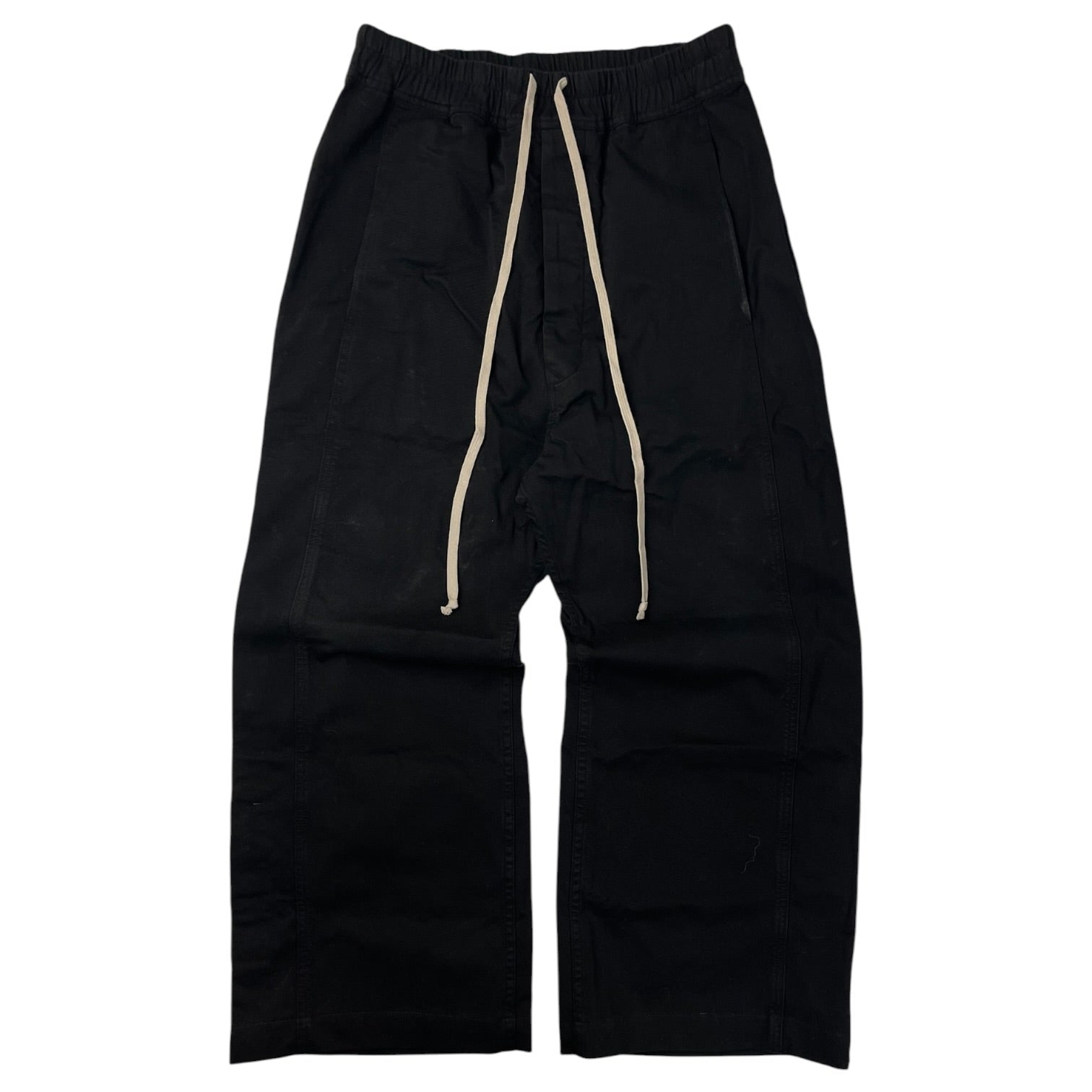 Rick Owens DRKSHDW Pusher Pants Cotton Twill Black