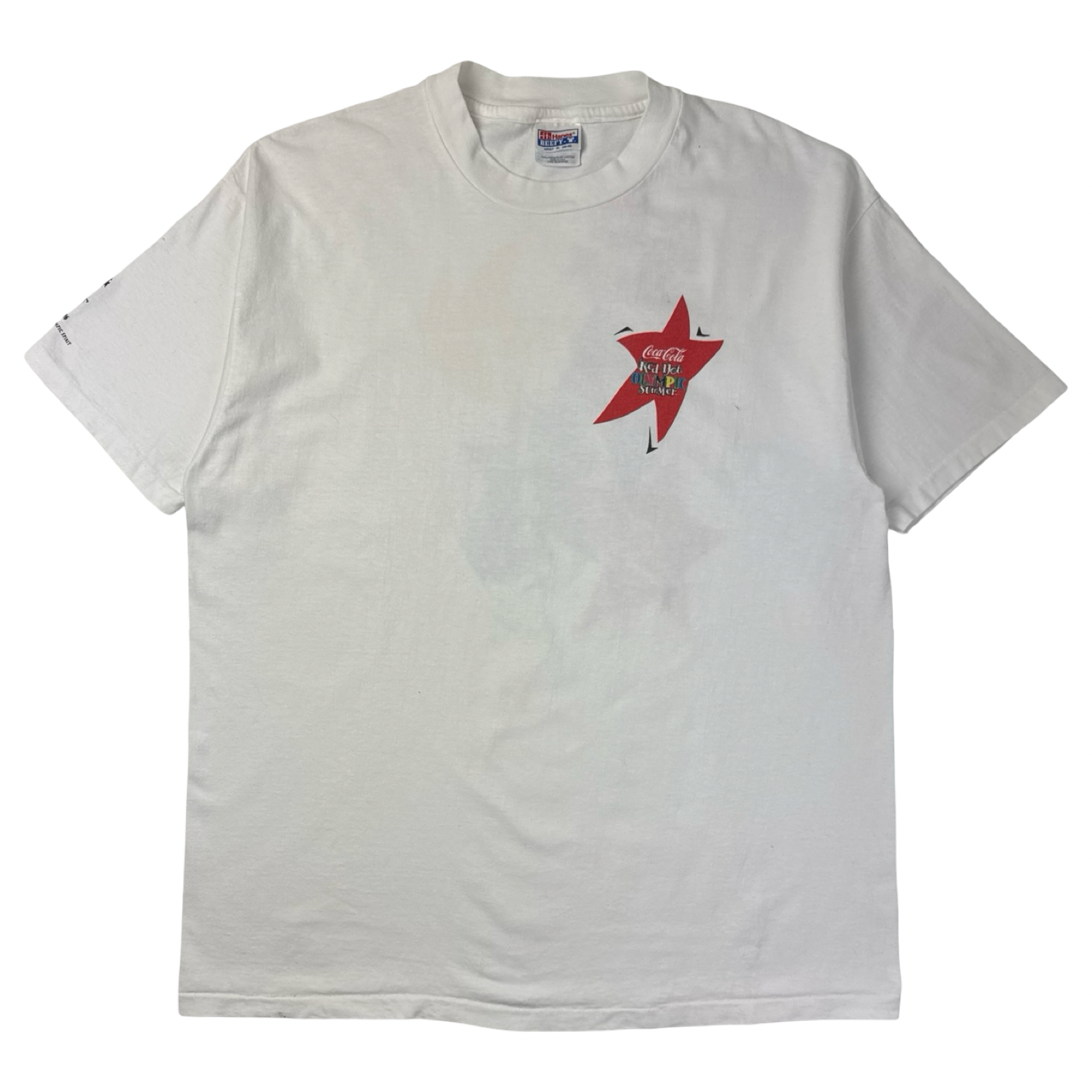 1996 Atlanta Olympics x Coca Cola Promo T-Shirt White
