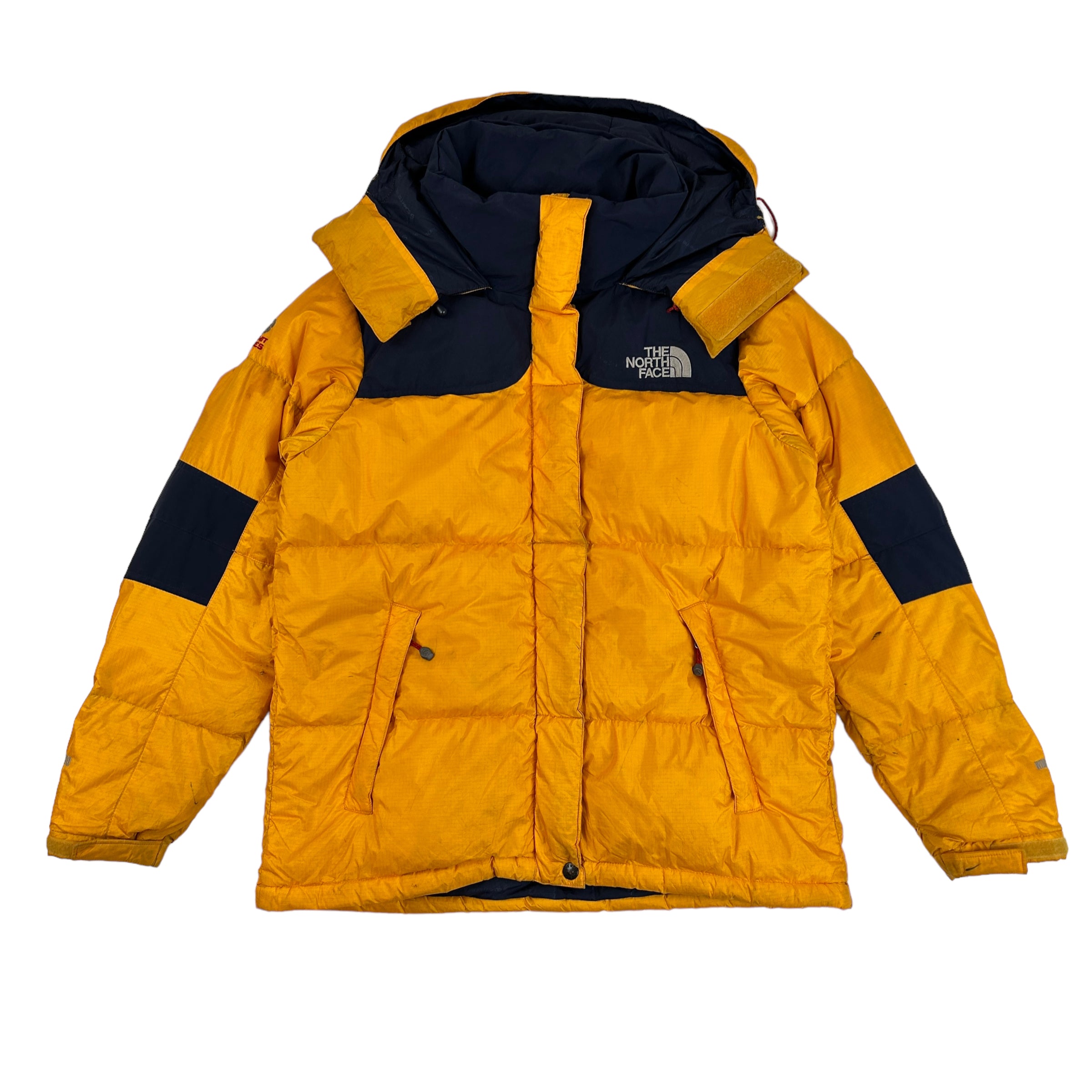 Vintage North Face Summit Series Puffer Jacket Yellow