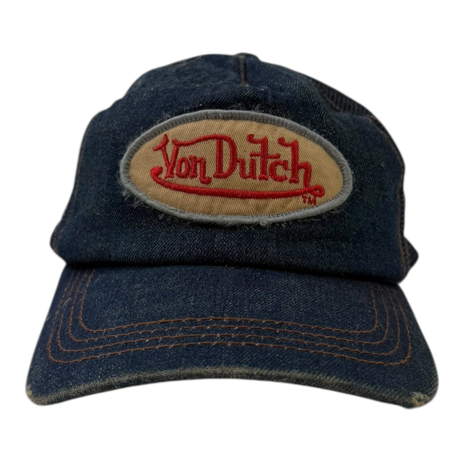 Von Dutch Denim Trucker Hat