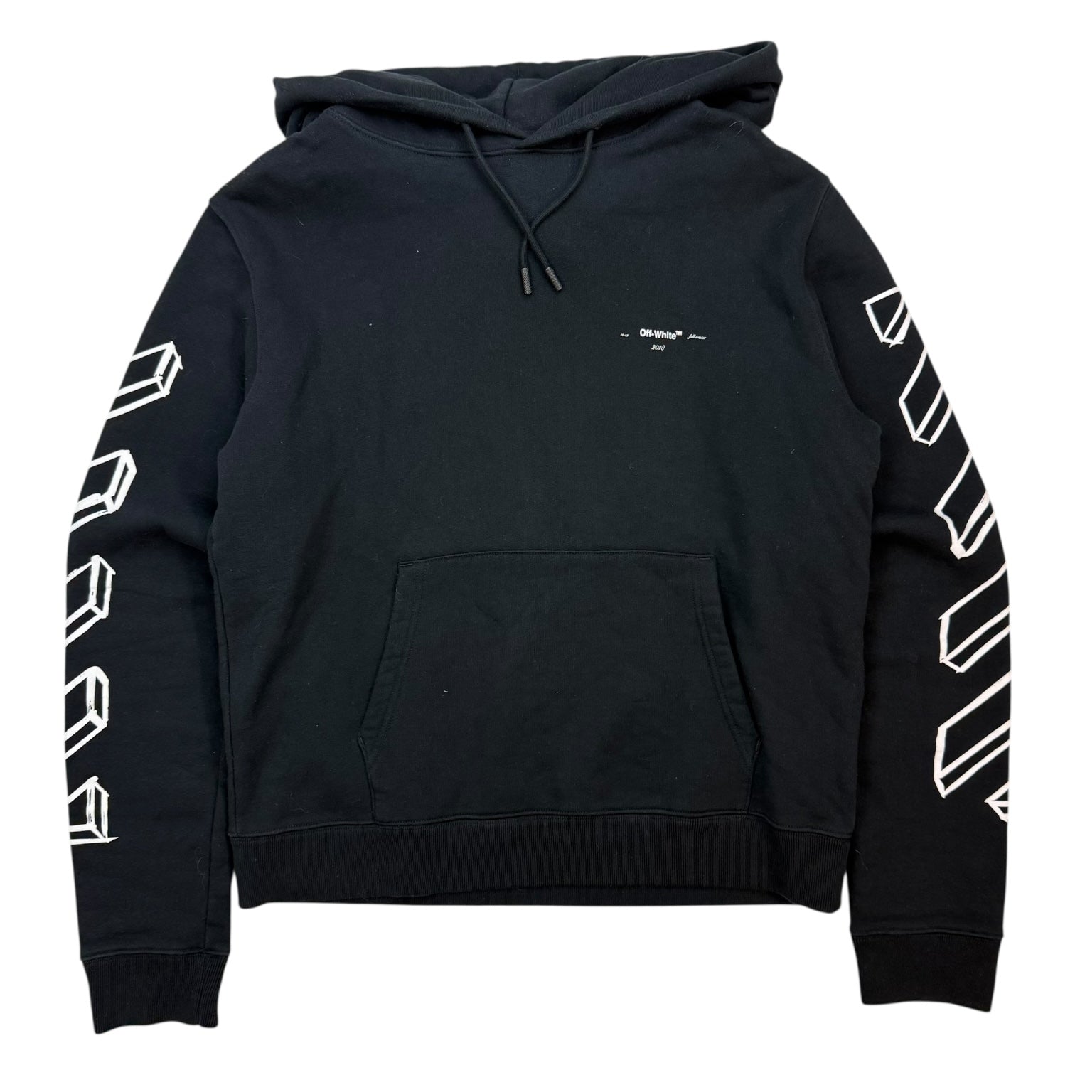 Off-White 3D Marker Hoodie Black