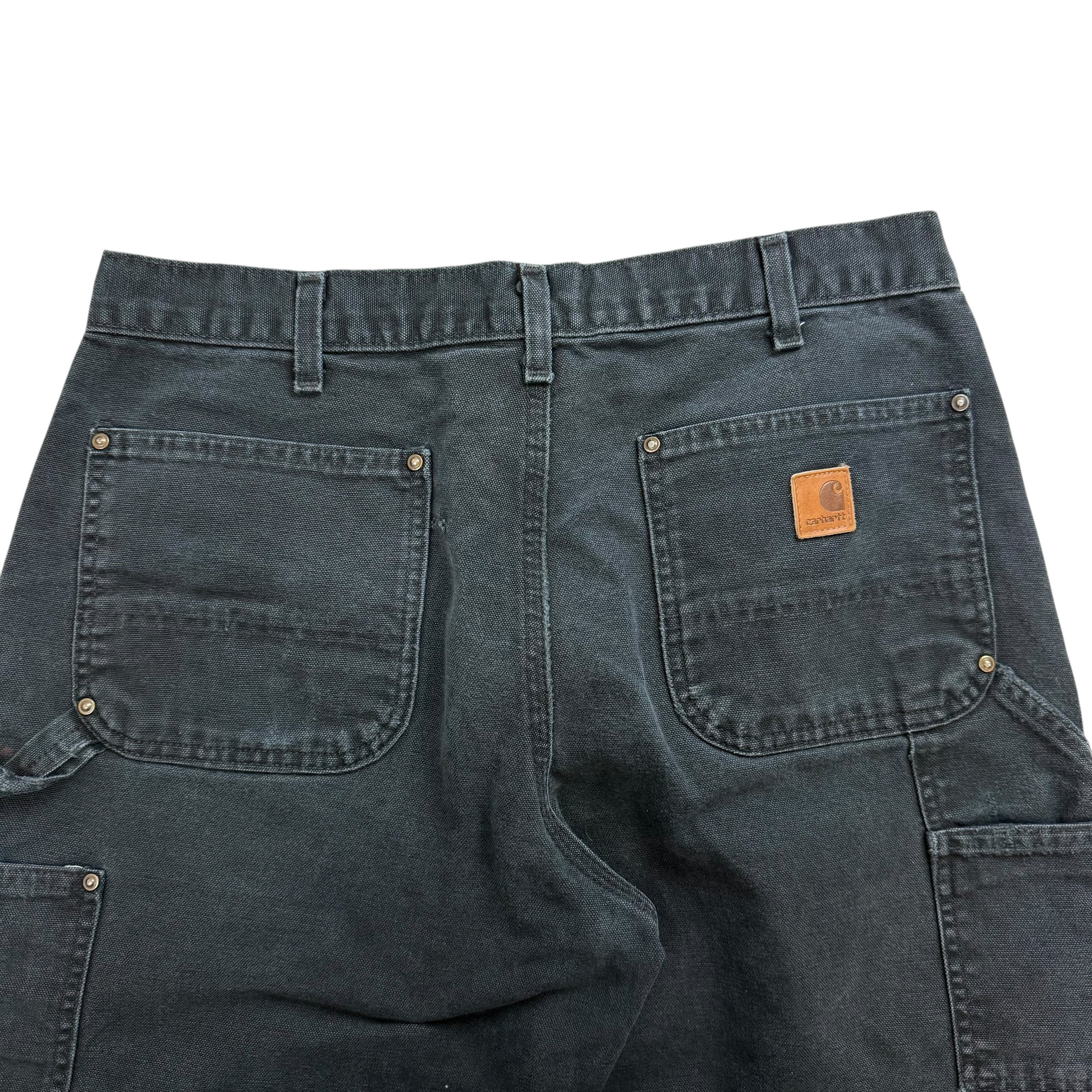 Vintage Carhartt Double Knee Pants Black