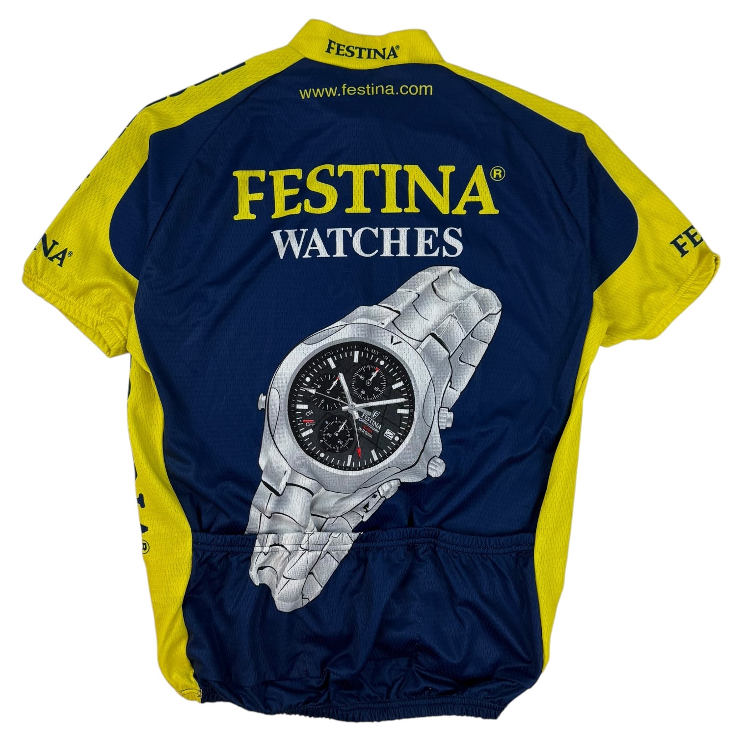 Vintage Cycling Jersey Festina Watches