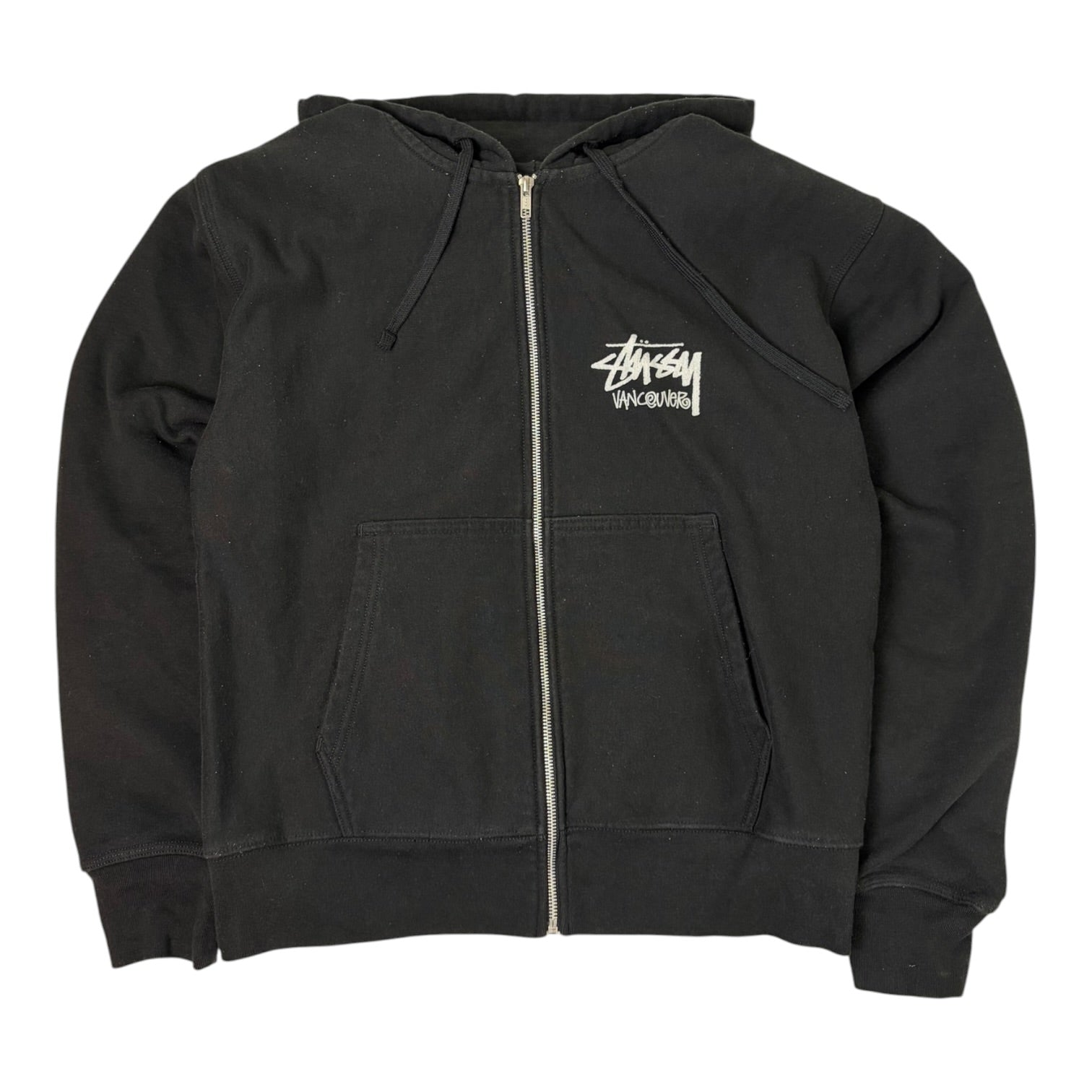 Stussy Vancouver Chapter Zip Up Sweatshirt Black