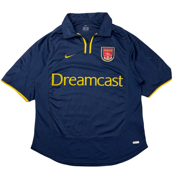 2002 Nike Arsenal F.C. Third/Away Soccer Jersey Navy