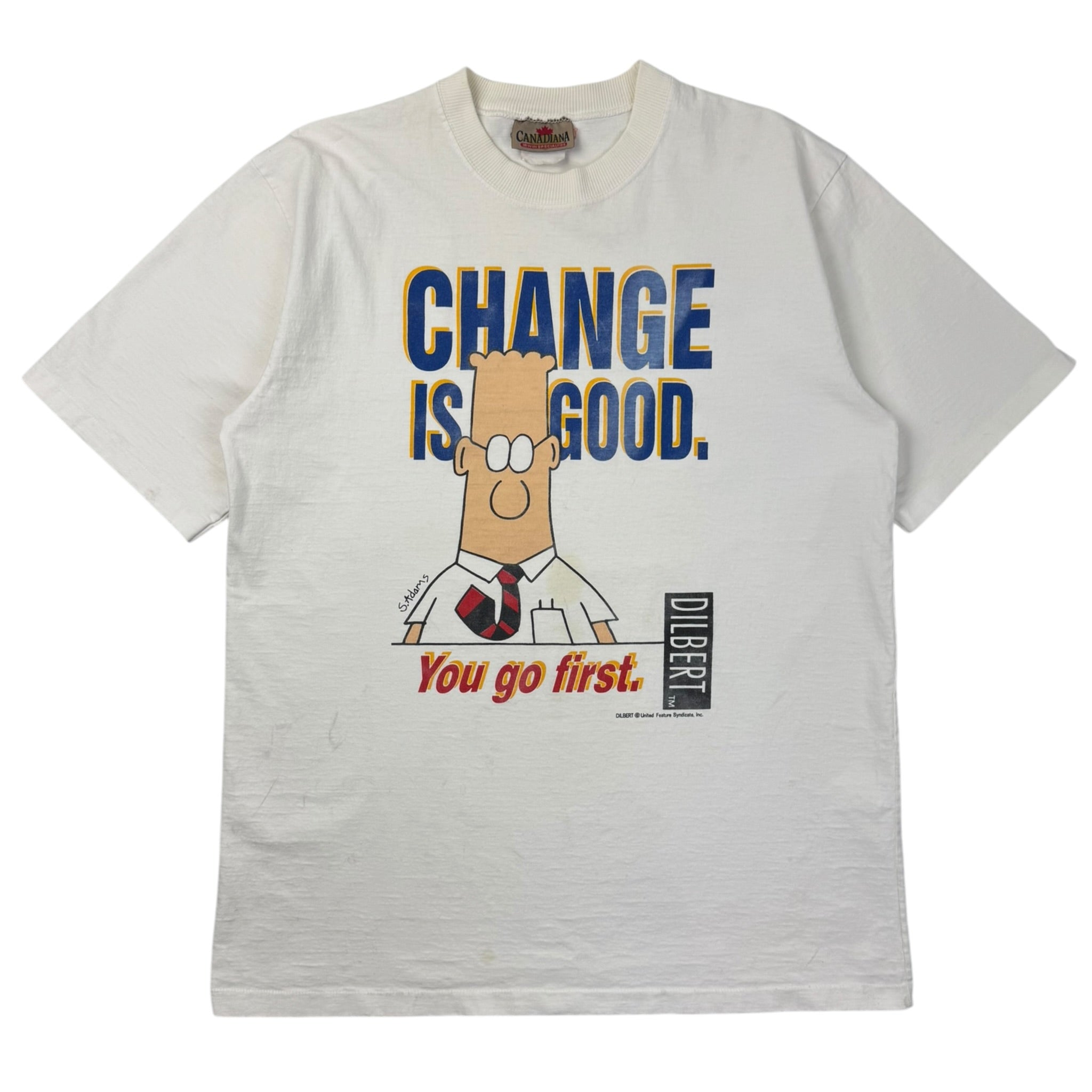Vintage Dilbert “Change Is Good…You Go First” T-Shirt