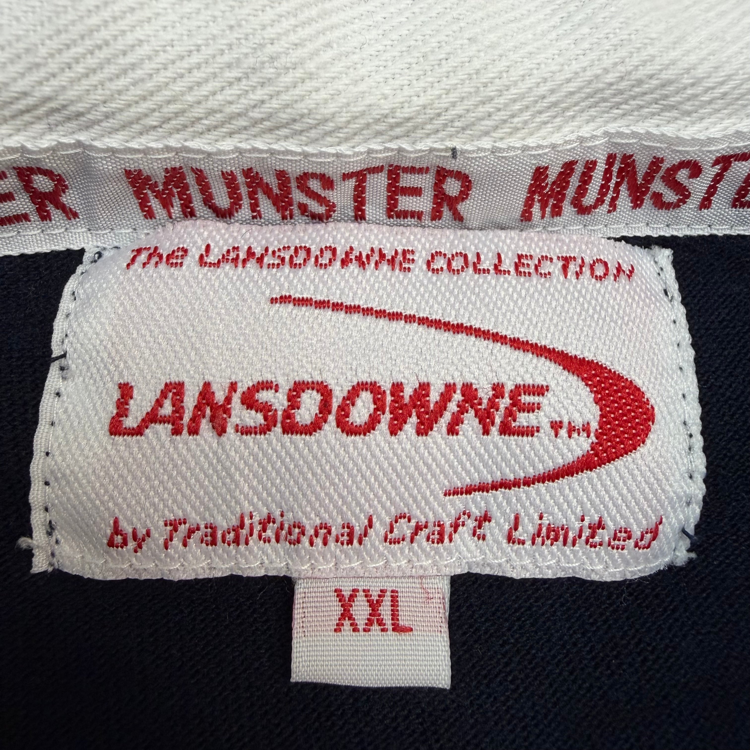 Vintage Lansdowne Munster Longsleeve Rugby Red