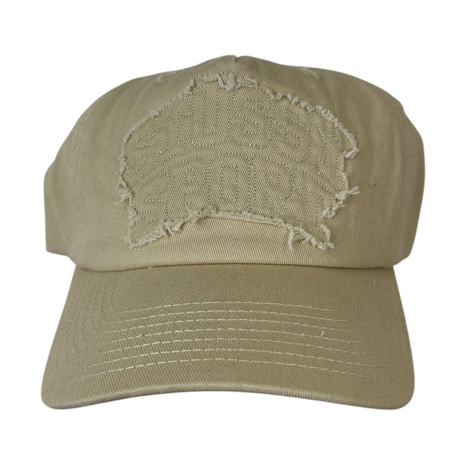 Stussy Sport Patch Appliqué SnapBack Hat Beige